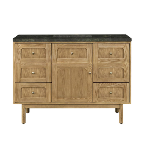 48" Laurent Single Vanity in Light Natural Oak by James Martin Vanities