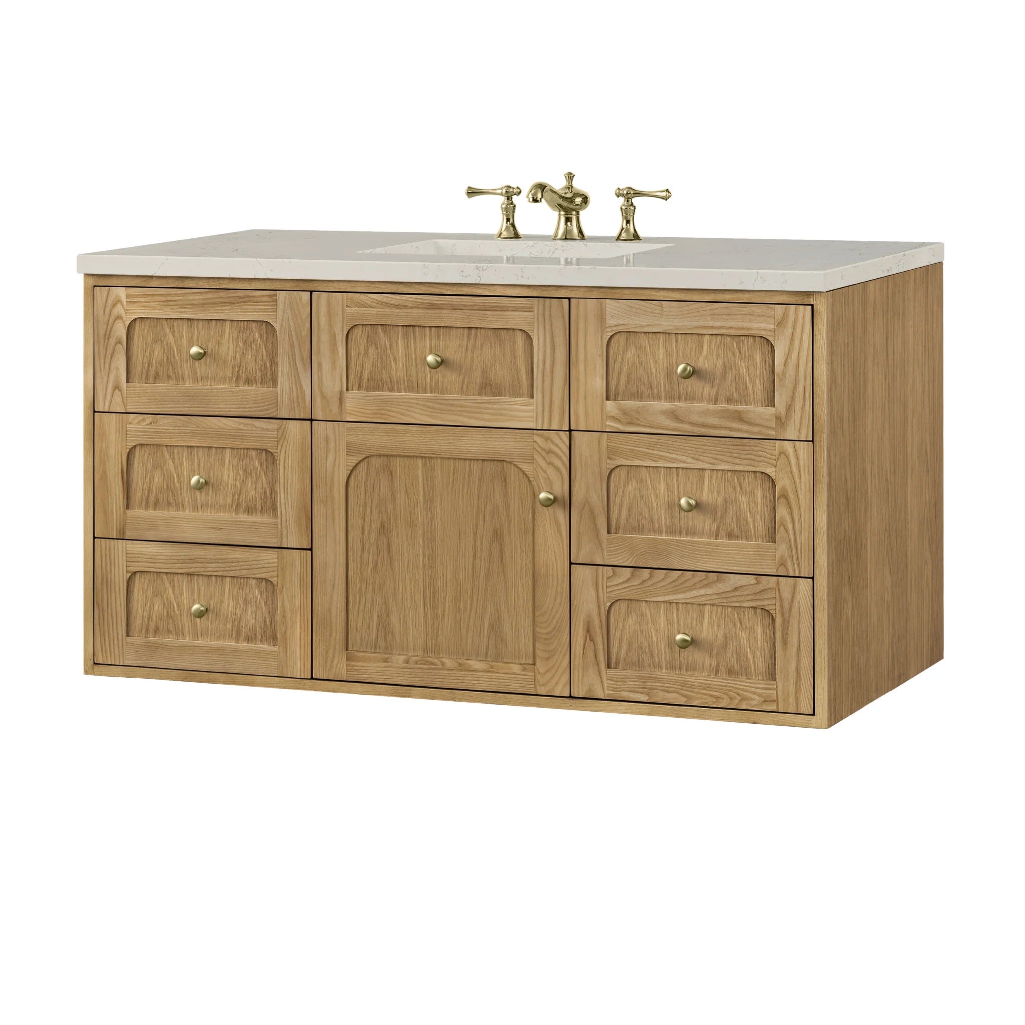48-laurent-single-vanity-in-light-natural-oak-by-james-martin-vanities-siberian-silestone image 10