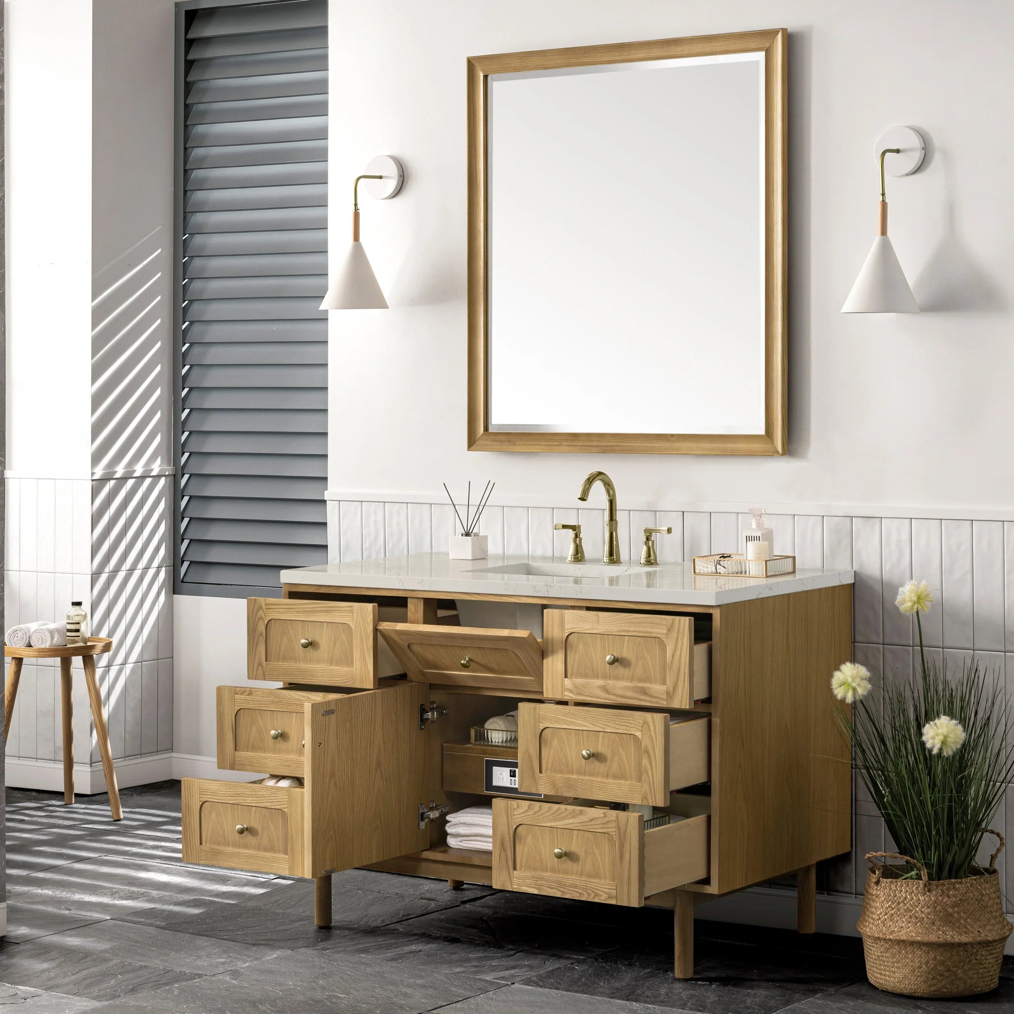 48-laurent-single-vanity-in-light-natural-oak-by-james-martin-vanities-siberian-silestone image 20