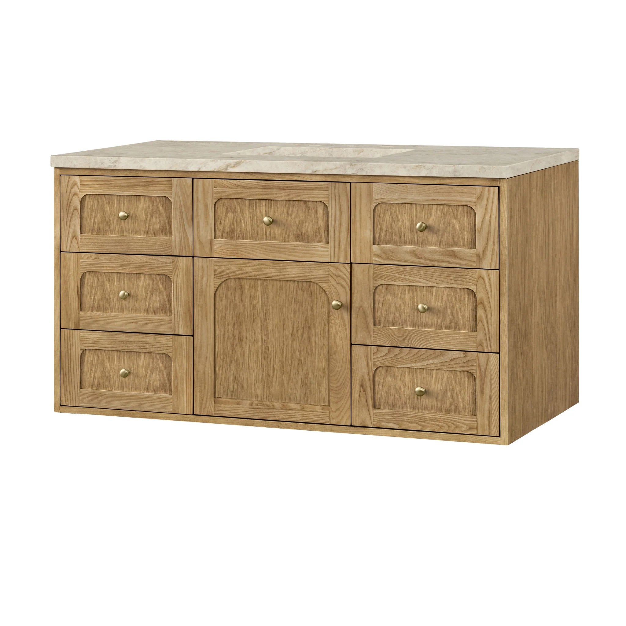 48-laurent-single-vanity-in-light-natural-oak-by-james-martin-vanities-tajnar-eclos-zero-silica image 12