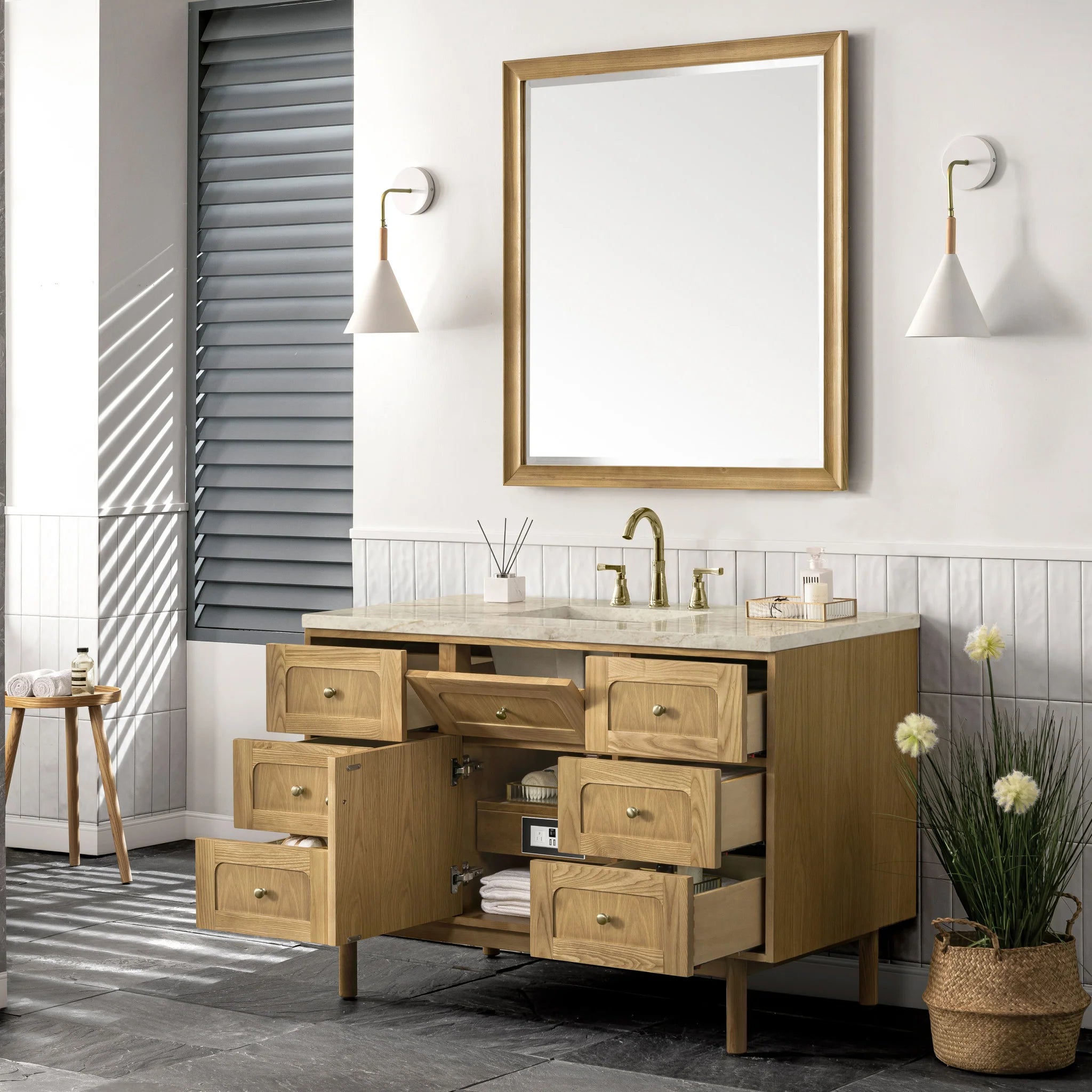 48-laurent-single-vanity-in-light-natural-oak-by-james-martin-vanities-tajnar-eclos-zero-silica image 20