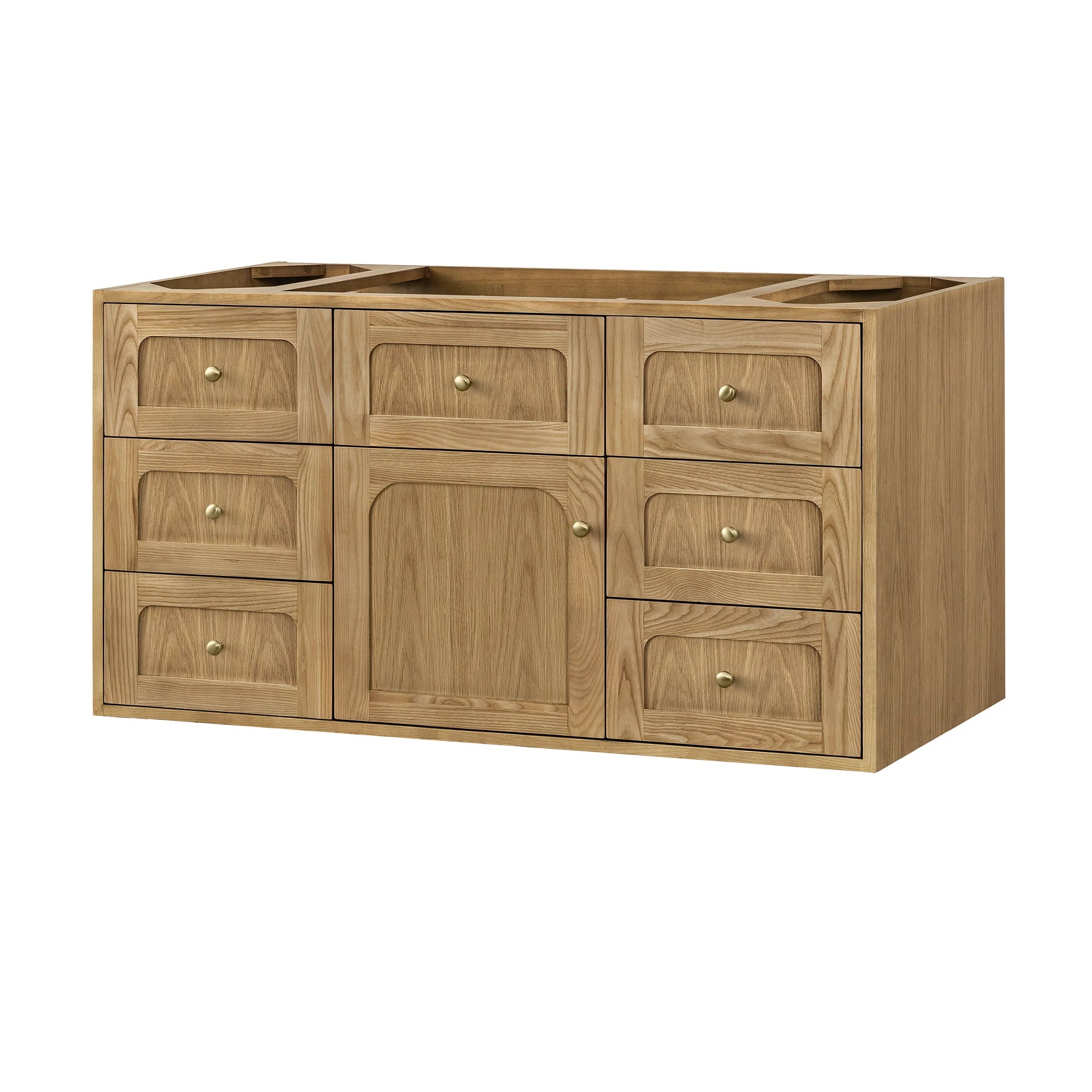 48-laurent-single-vanity-in-light-natural-oak-by-james-martin-vanities-tajnar-eclos-zero-silica image 6