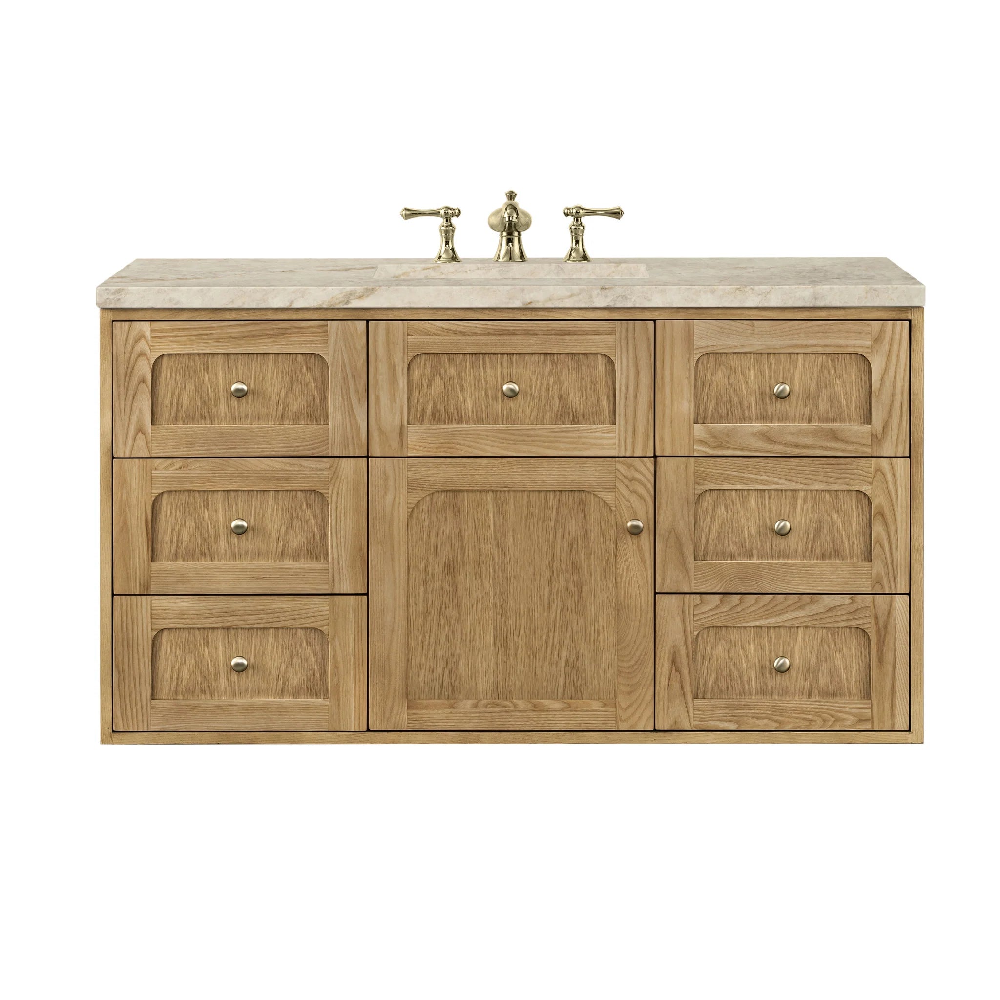 48-laurent-single-vanity-in-light-natural-oak-w-freepower-wireless-charger-by-james-martin-vanities-tajnar-eclos-zero-silica image 1