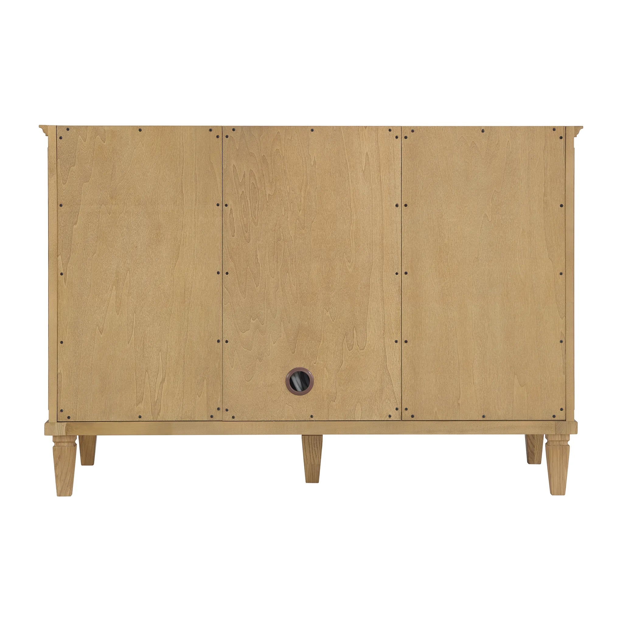 48" Lorelai Single Vanity in Light Natural Oak Wireless Charger-Eternal Jasmine Pearl Silestone-8" Widespread image 11
