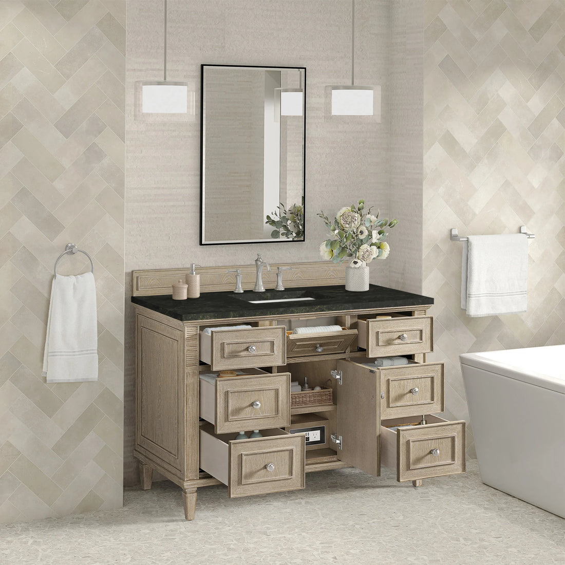 48-lorelai-single-vanity-in-whitewashed-oak-by-james-martin-vanities-phantome-eclos-zero-silica image 10