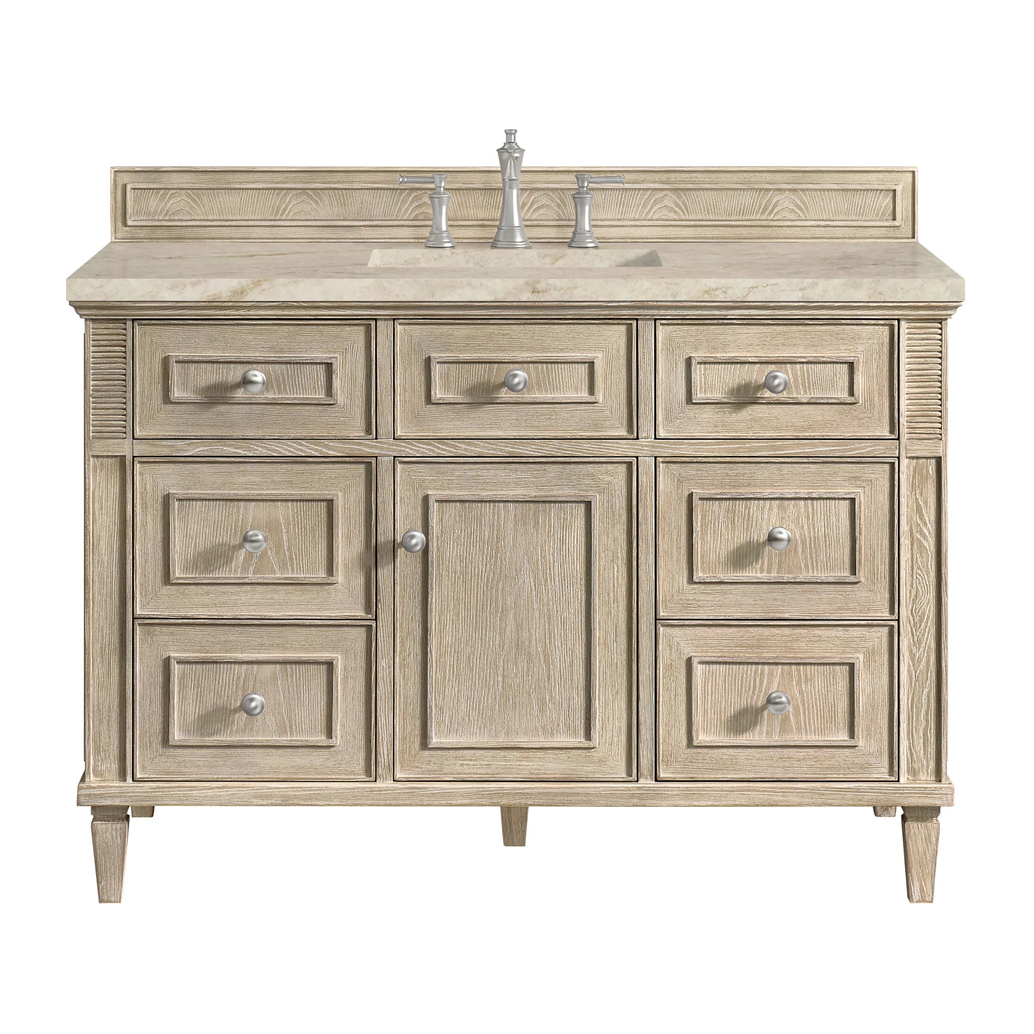 48-lorelai-single-vanity-in-whitewashed-oak-by-james-martin-vanities-tajnar-eclos-zero-silica image