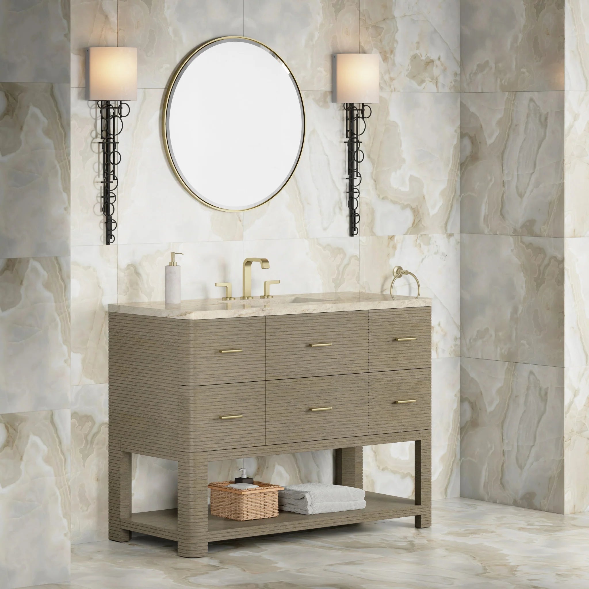 48-lucian-single-vanity-in-pebble-oak-by-james-martin-vanities-tajnar-eclos-zero-silica image 3