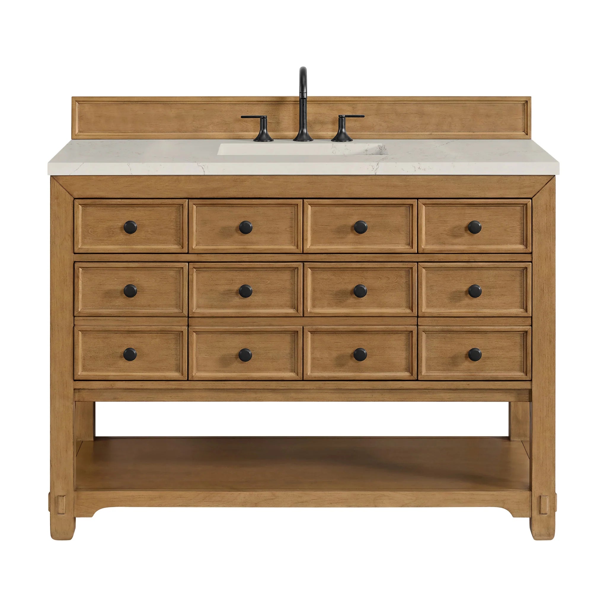 48-malibu-single-vanity-in-amber-birch-by-james-martin-vanities-siberian-silestone image