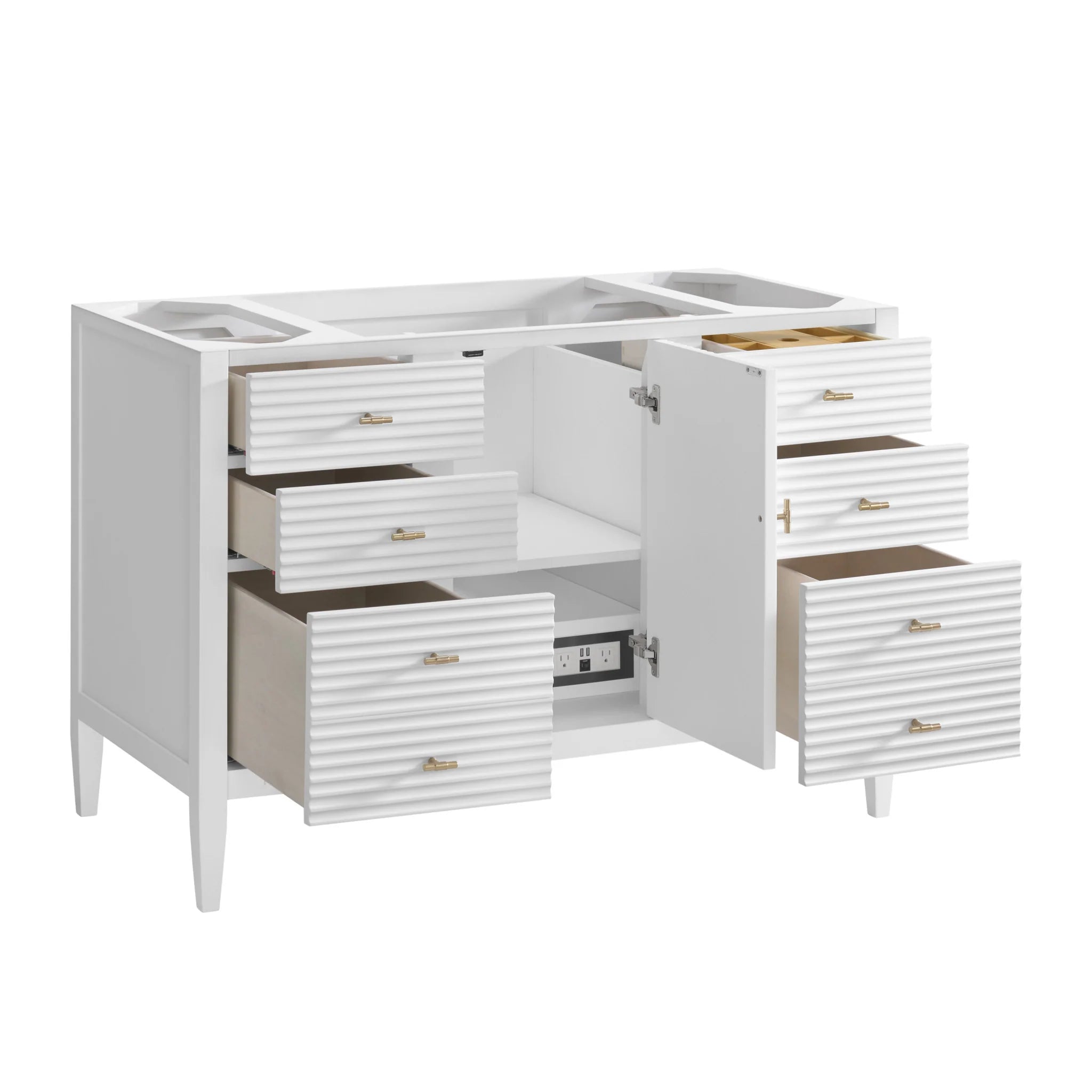 48-myrrin-single-vanity-in-bright-white-by-james-martin-vanities-siberian-silestone image 1