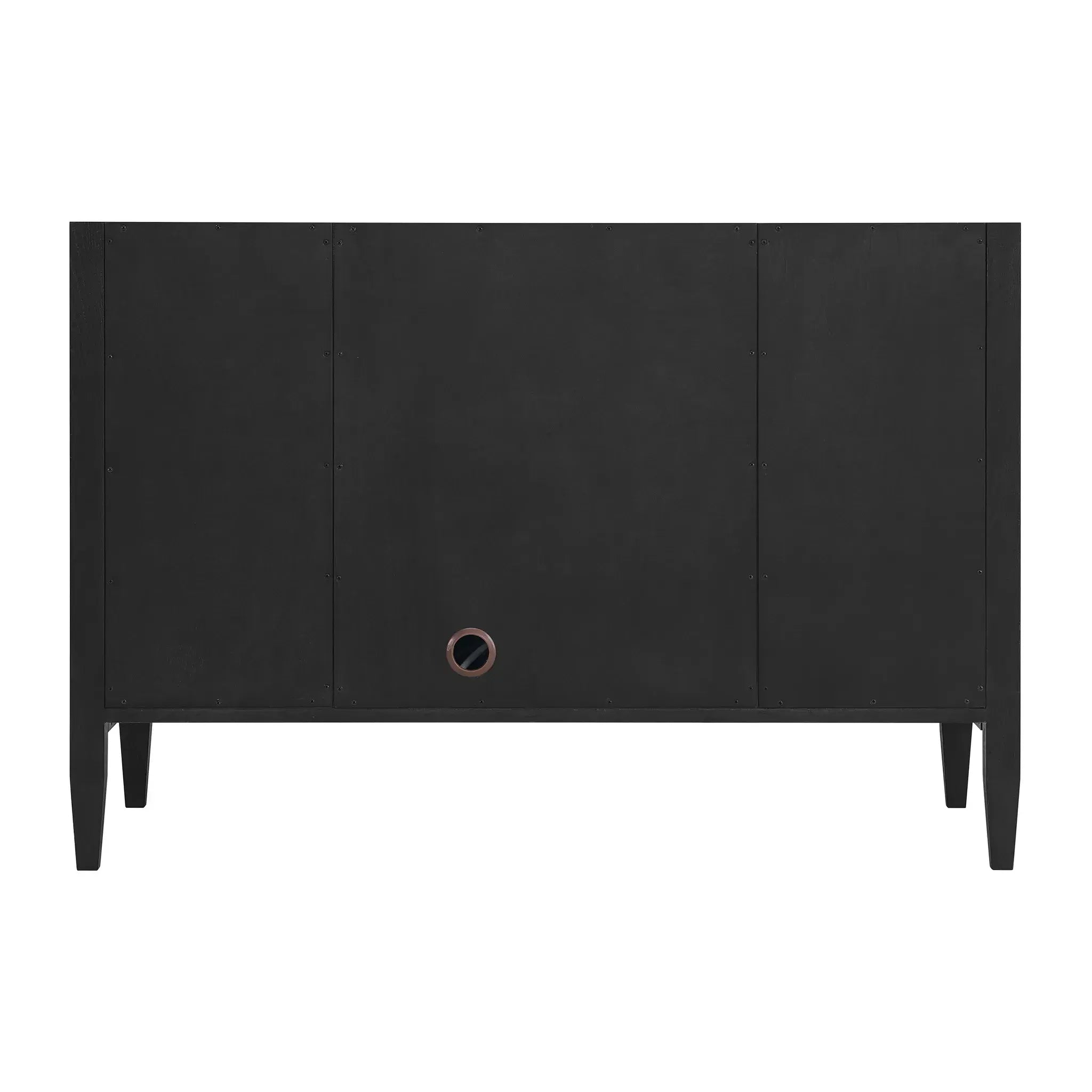 48" Myrrin Single Vanity in Carbon Oak-Lime Delight Silestone-8" Widespread image 8