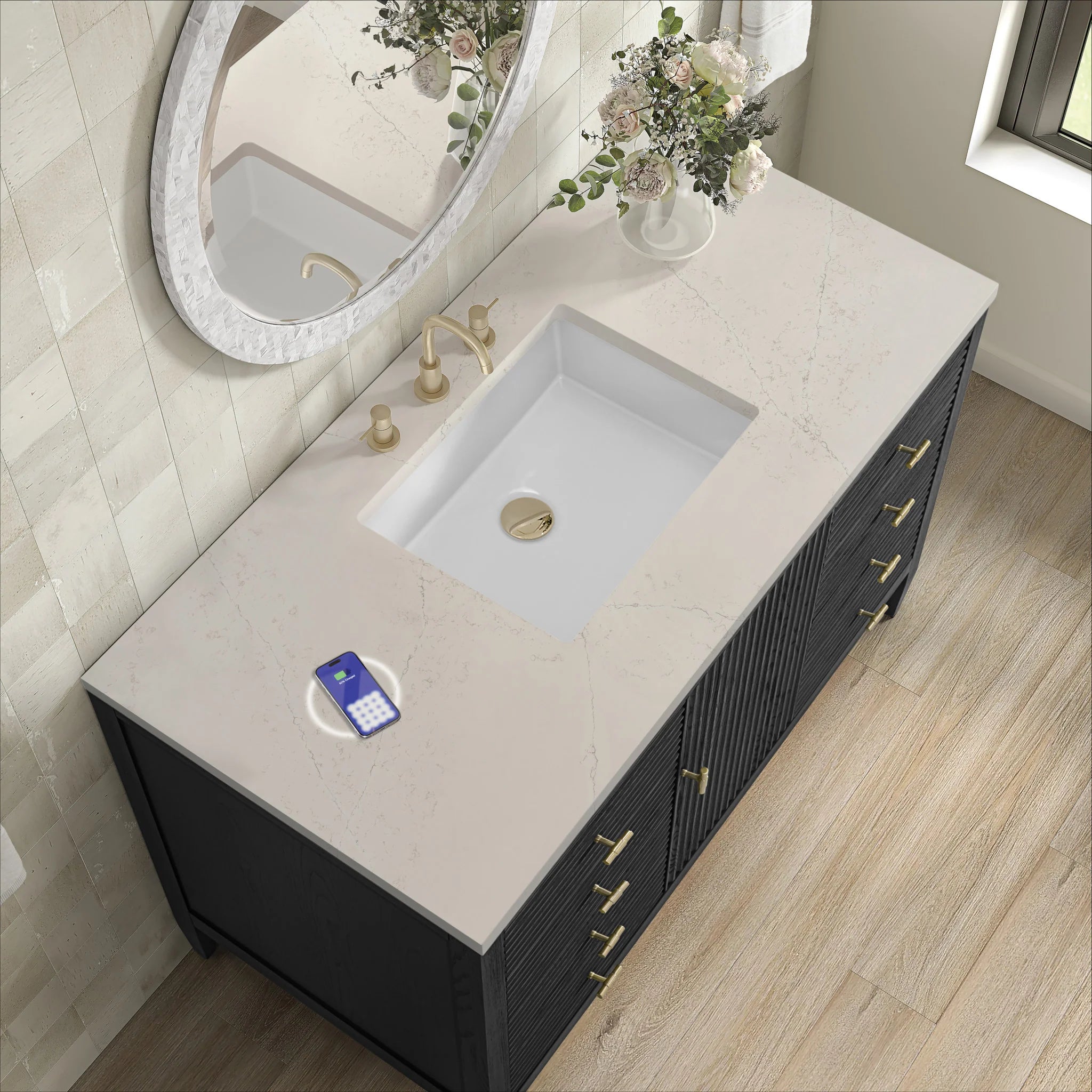 48-myrrin-single-vanity-in-carbon-oak-w-freepower-wireless-charger-by-james-martin-vanities-siberian-silestone image 13