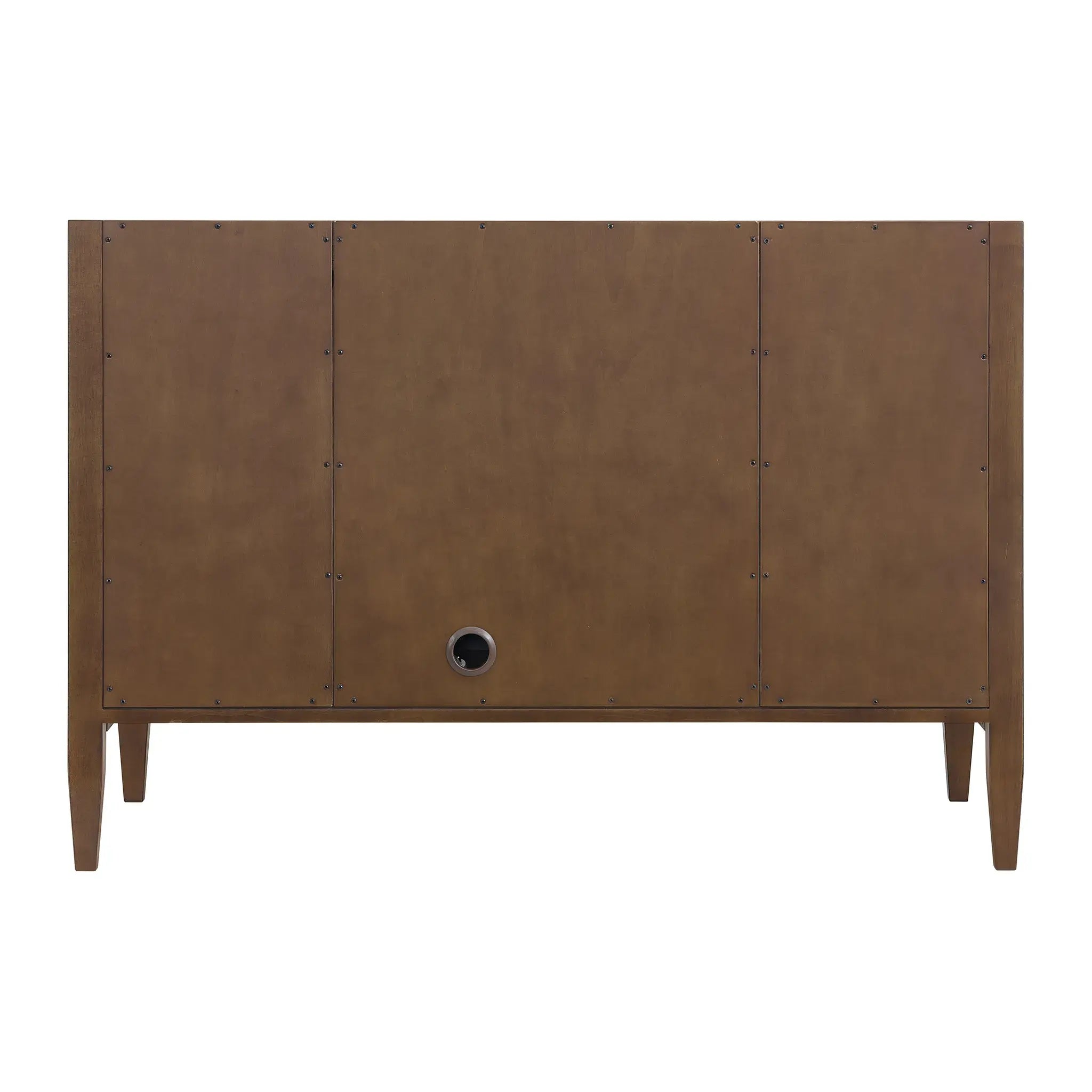 48" Myrrin Single Vanity in Mid Century Walnut-White Zeus Silestone-8" Widespread image 10