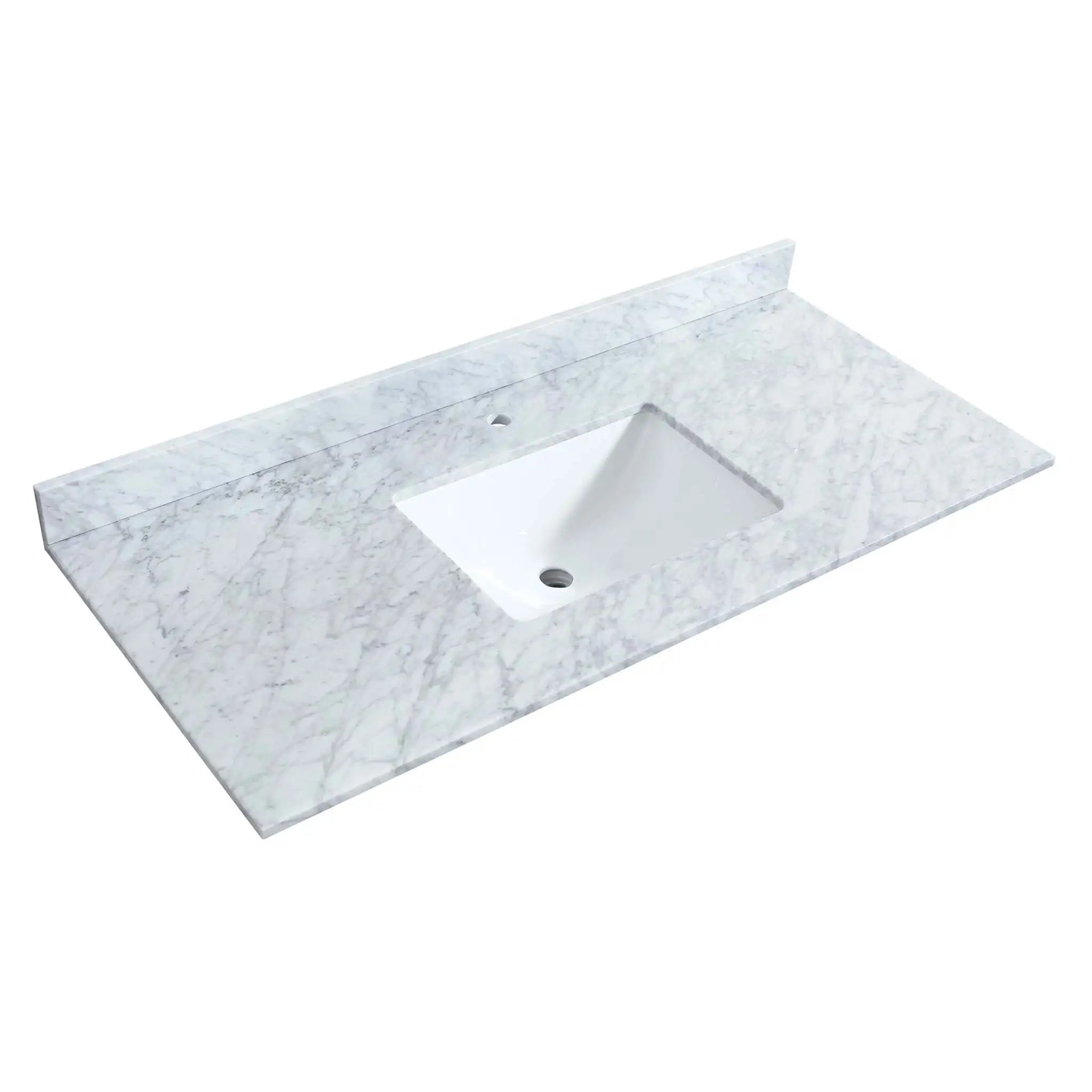 48" Palmilla Single Bathroom Vanity in Natural Oak with Brushed Gold Trim by Wyndham