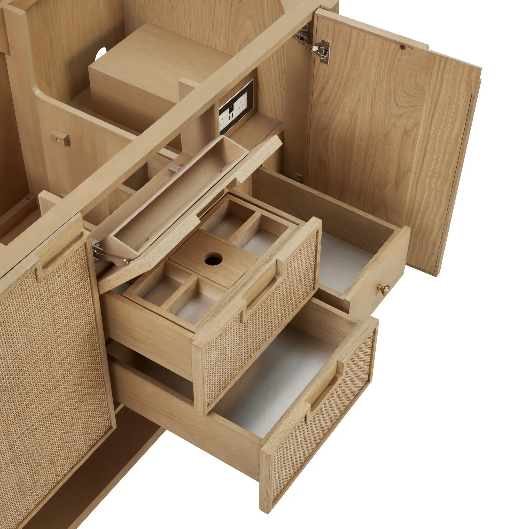 48" Solene Single Vanity in Seaside Oak-Cabinet Only-Not Available image 6