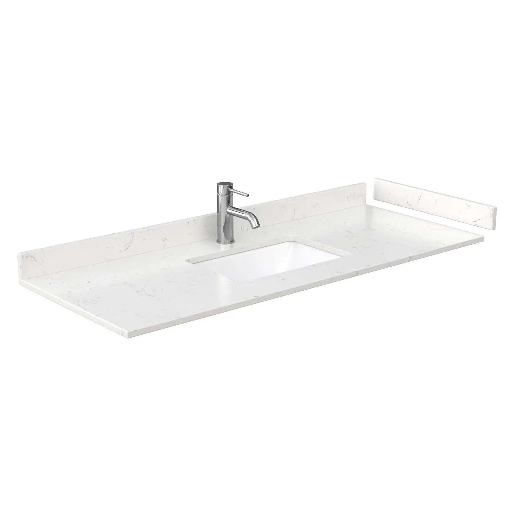54" Beckett Single Bathroom Vanity in Green with Brushed Gold Trim by Wyndham