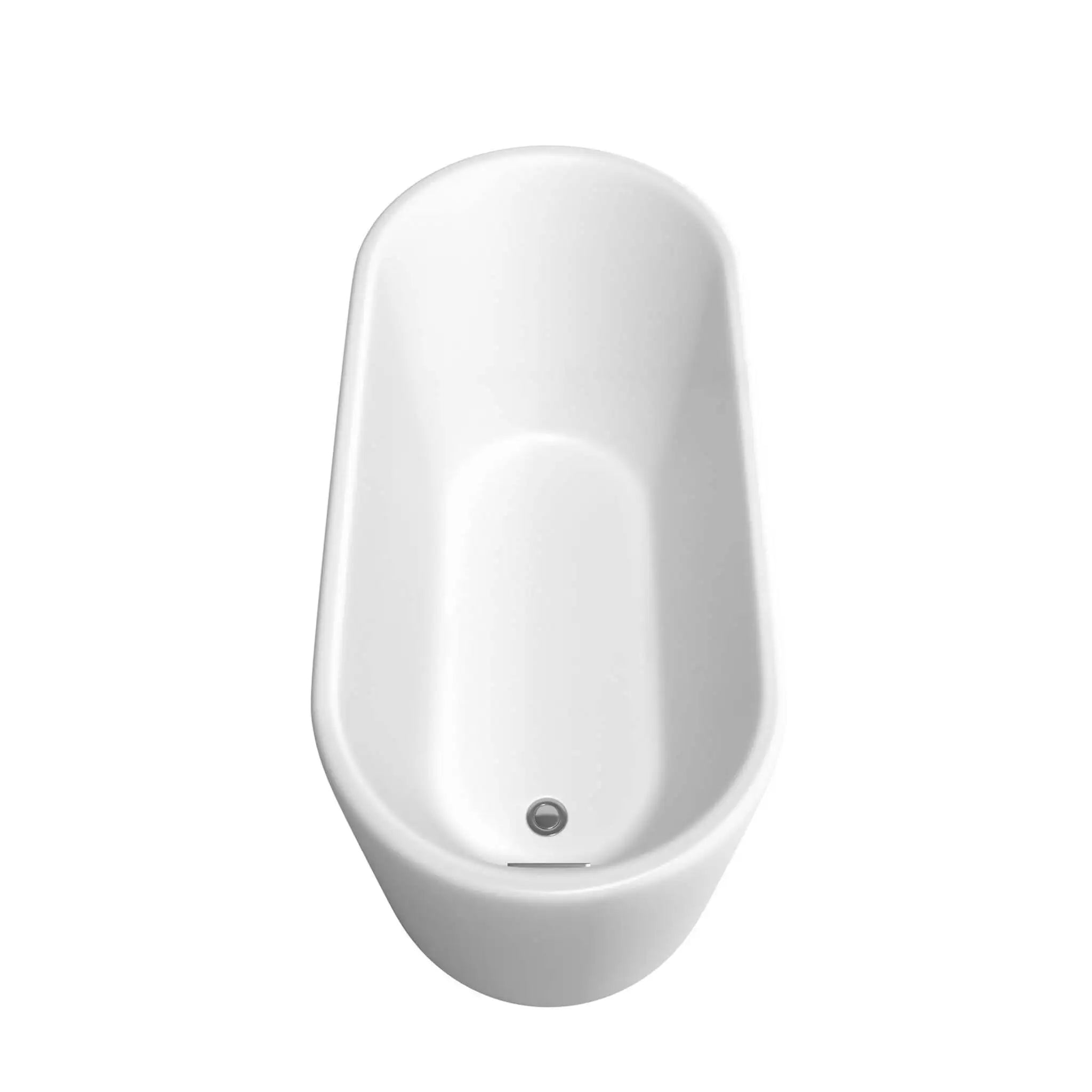 59" Matte White Freestanding Bathtub - Ursula by Wyndham (WCBTE301159MW) image 3