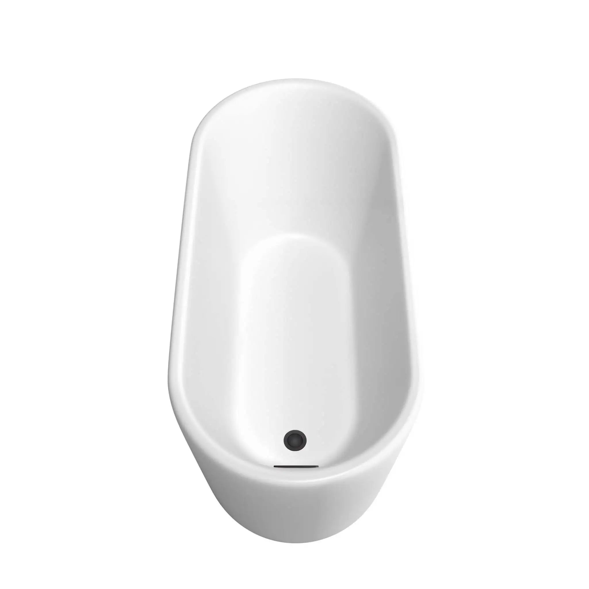 59" Matte White Freestanding Bathtub with Matte Black Faucet - Ursula by Wyndham (WCBTE301159MWMBATPBK) image 3