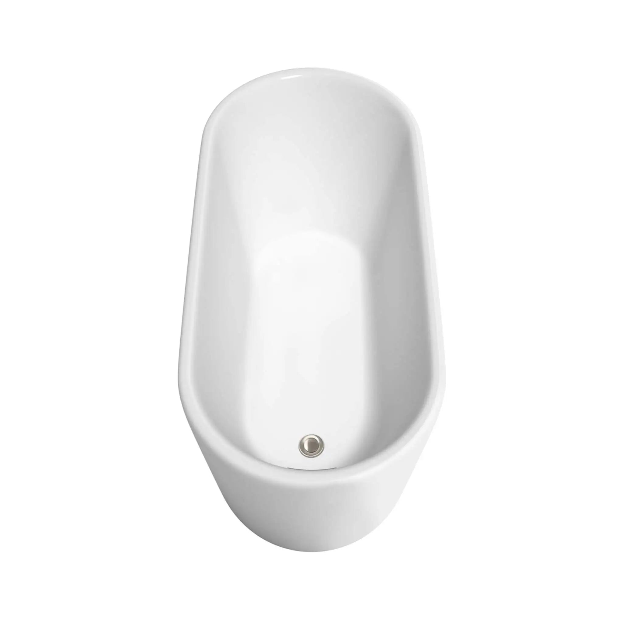59" White Freestanding Bathtub, Brushed Nickel Trim - Ursula by Wyndham (WCBTK151159BNTRIM) image 4