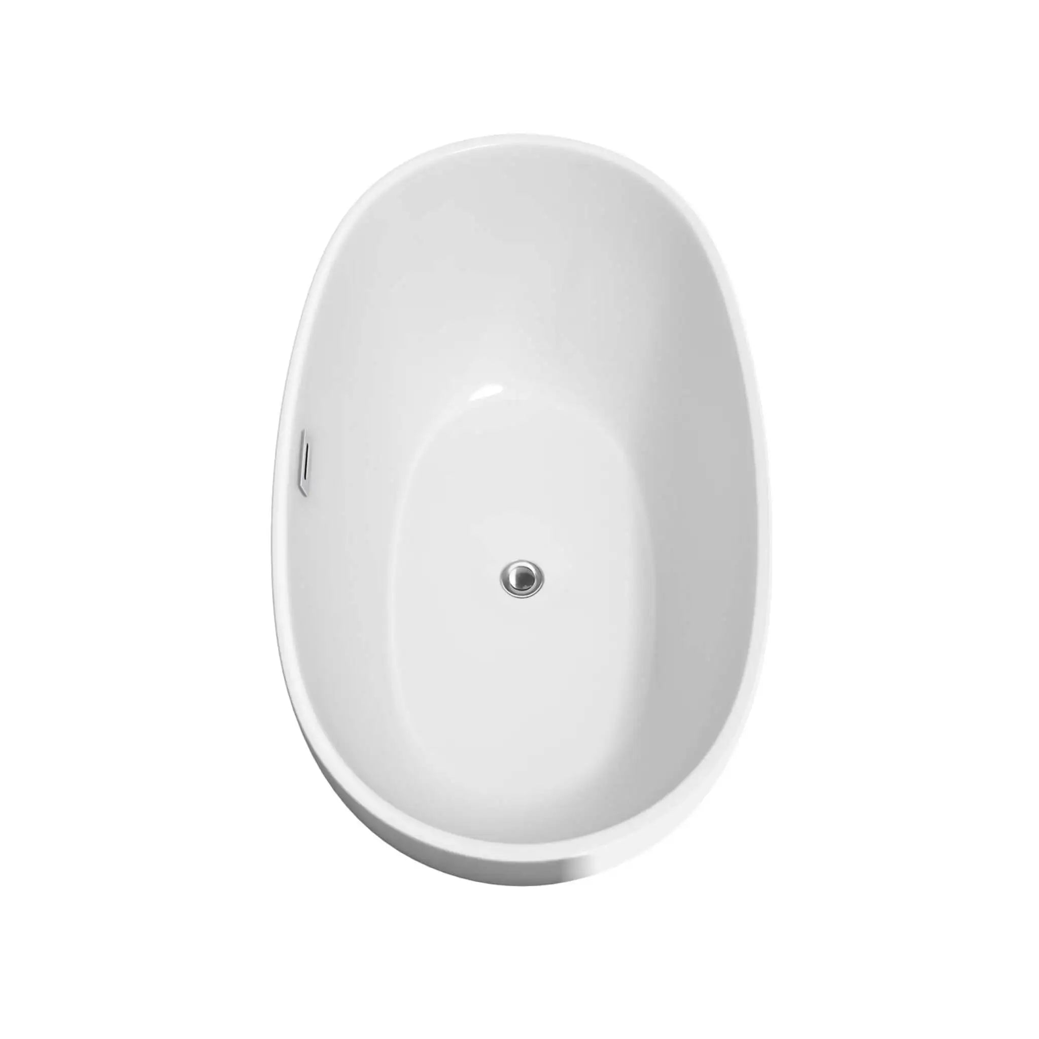 59" White Freestanding Bathtub - Juno by Wyndham (WCBTK156159) image 4