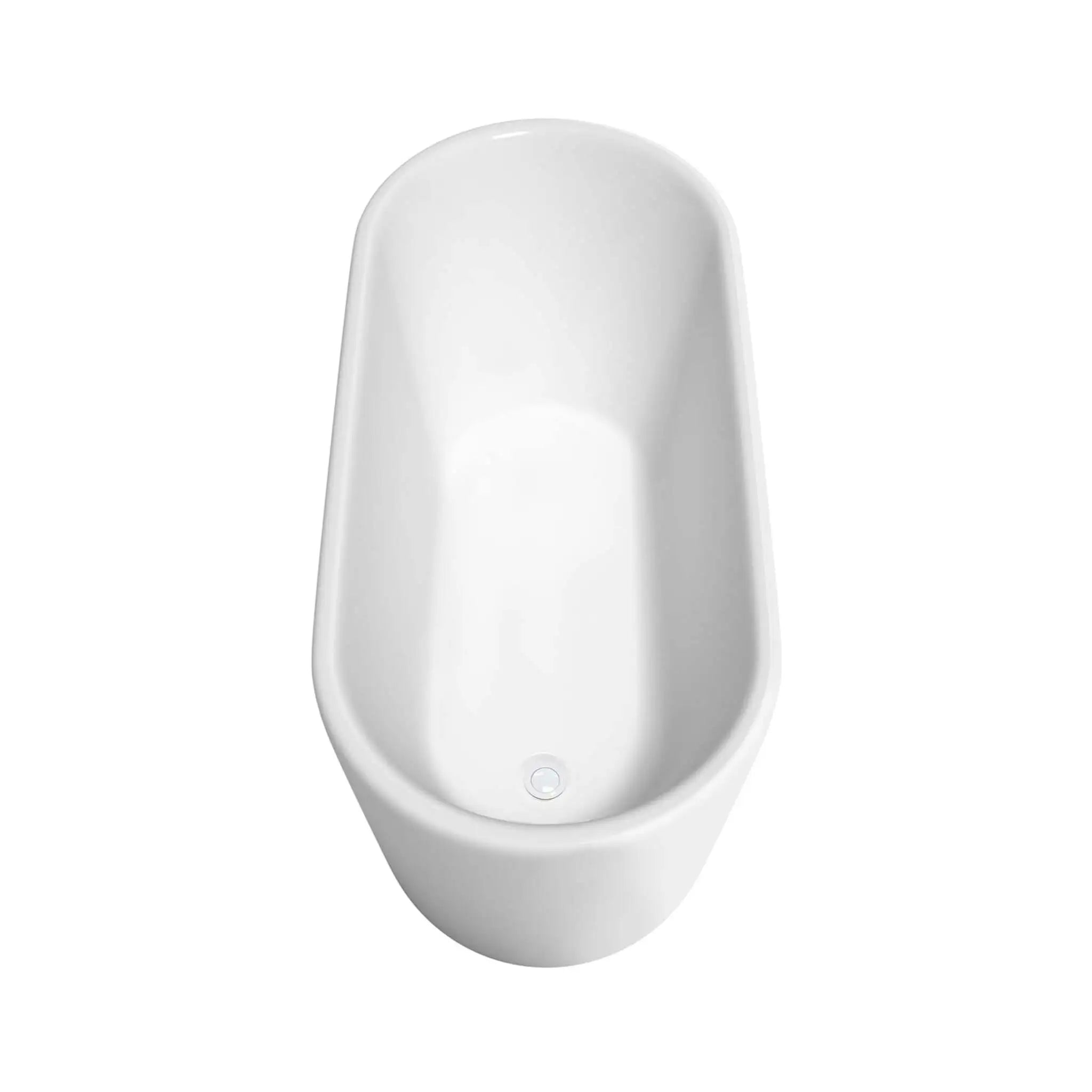 59" White Freestanding Bathtub with Matte Black Faucet - Ursula by Wyndham (WCBTK151159SWATPBK) image 3
