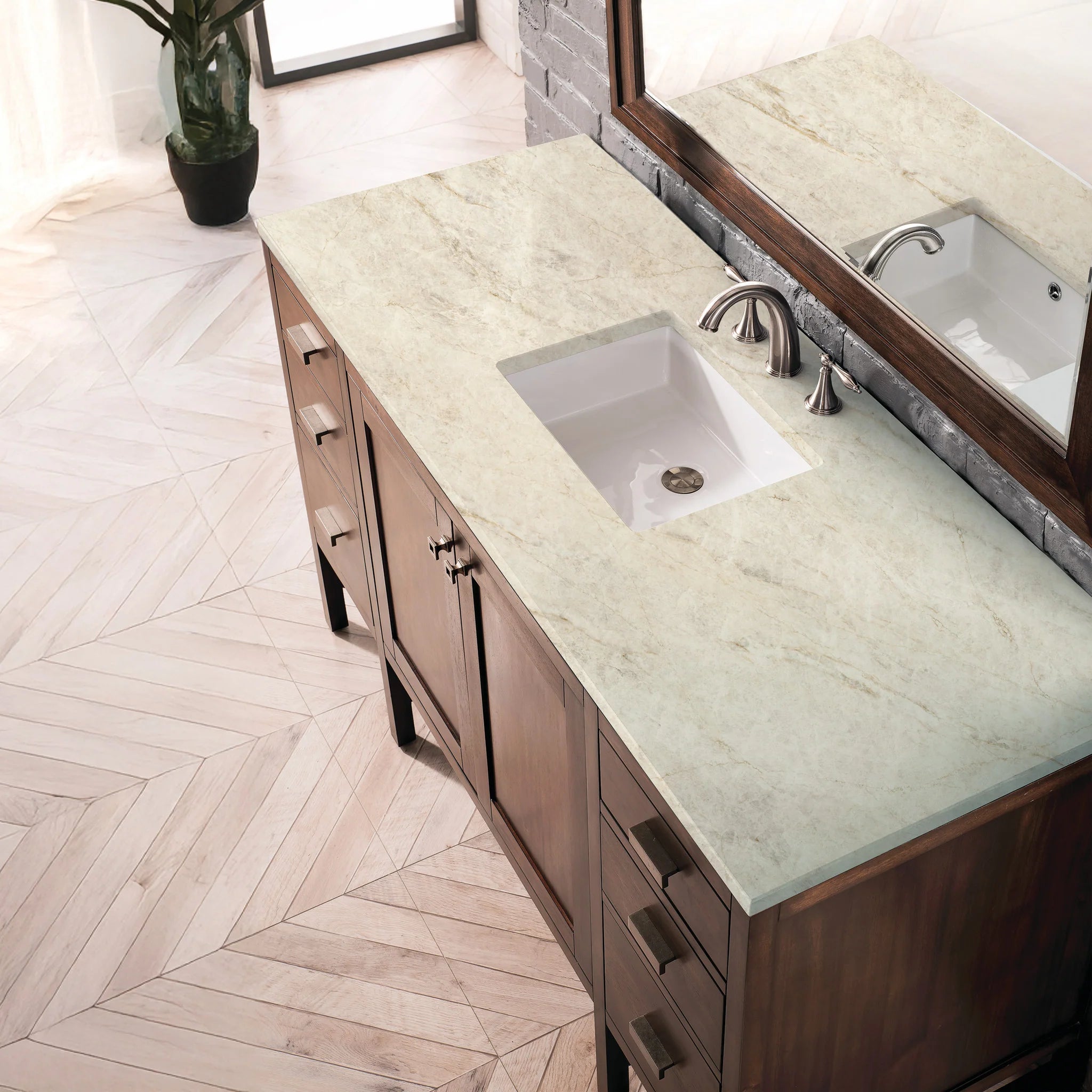 60-addison-single-vanity-cabinet-in-mid-century-acacia-by-james-martin-vanities-e444-v60s-mca-tajnar-eclos-zero-silica image 3