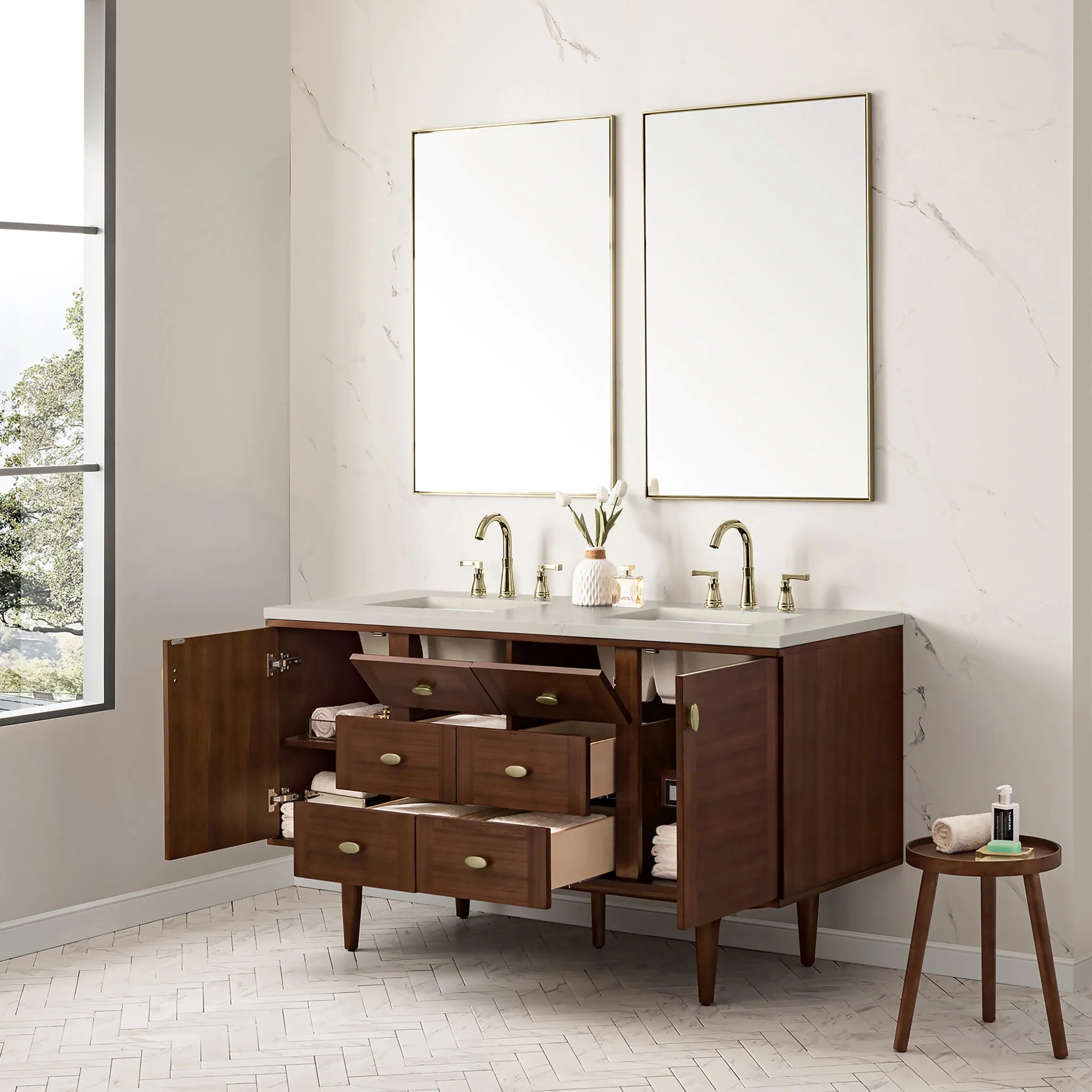 60-amberly-double-vanity-in-mid-century-walnut-by-james-martin-vanities-siberian-silestone image 20