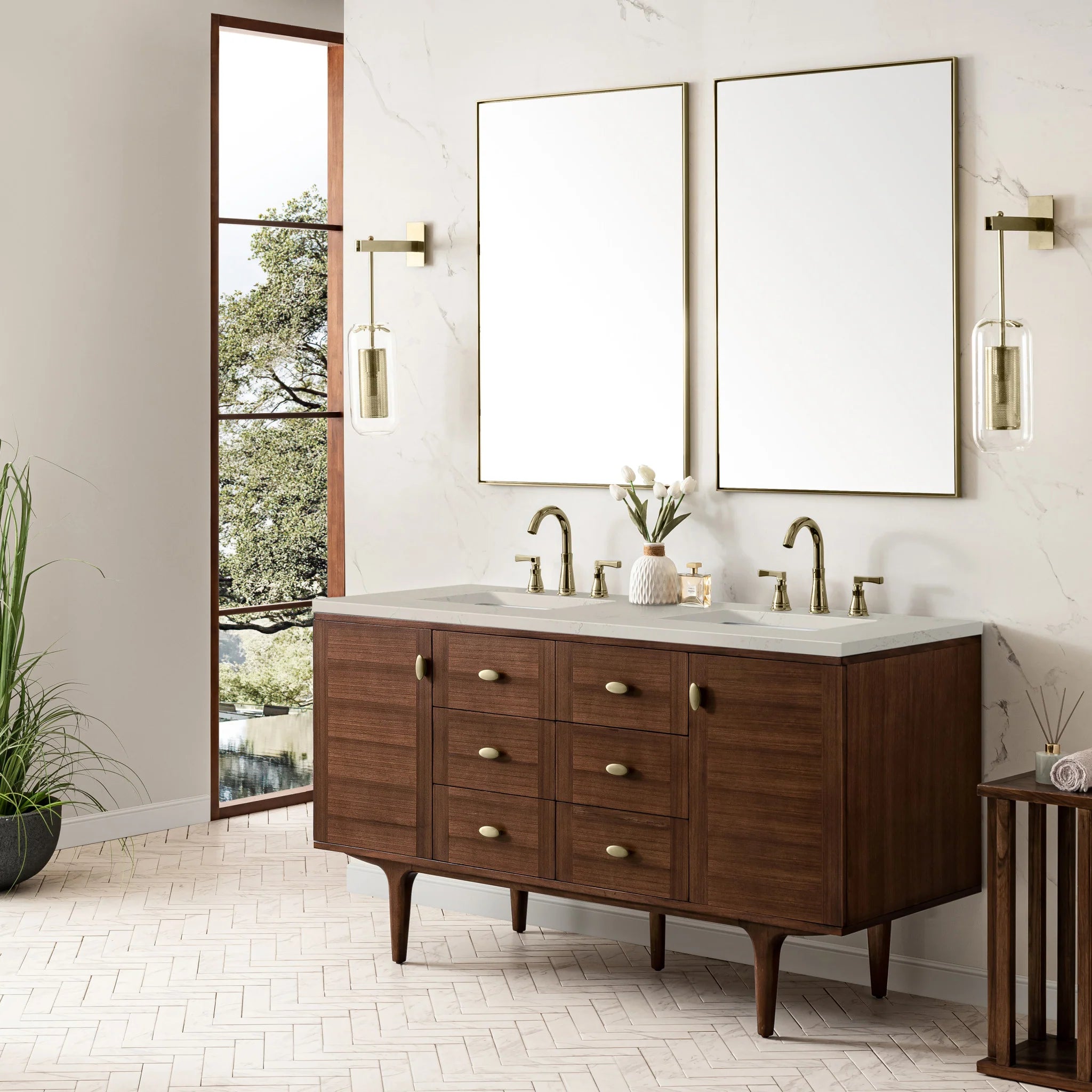 60-amberly-double-vanity-in-mid-century-walnut-w-freepower-wireless-charger-by-james-martin-vanities-siberian-silestone image 20