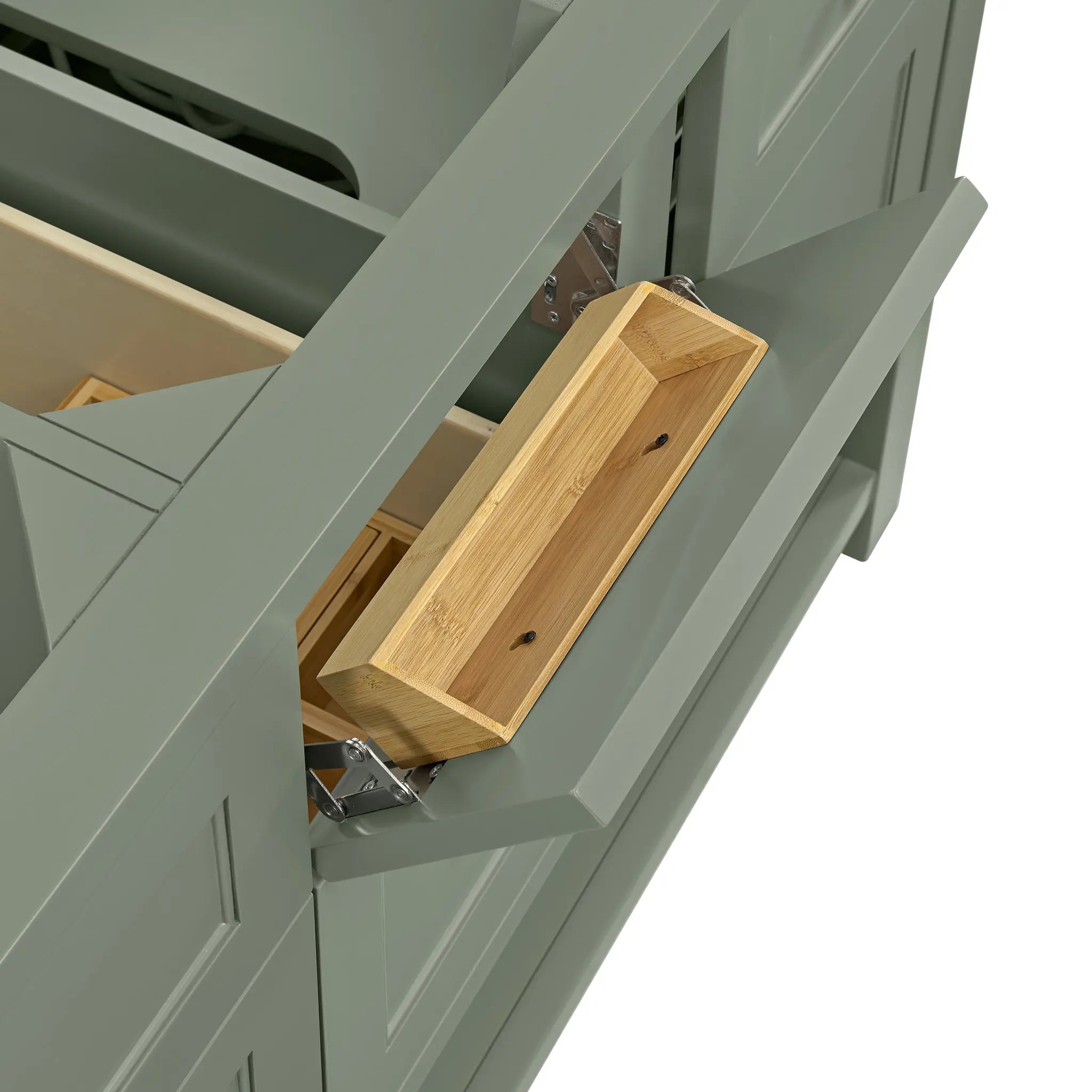 60 Breckenridge Double Vanity In Smokey Celadon Standard Siberian Silestone 8 Widespread 12