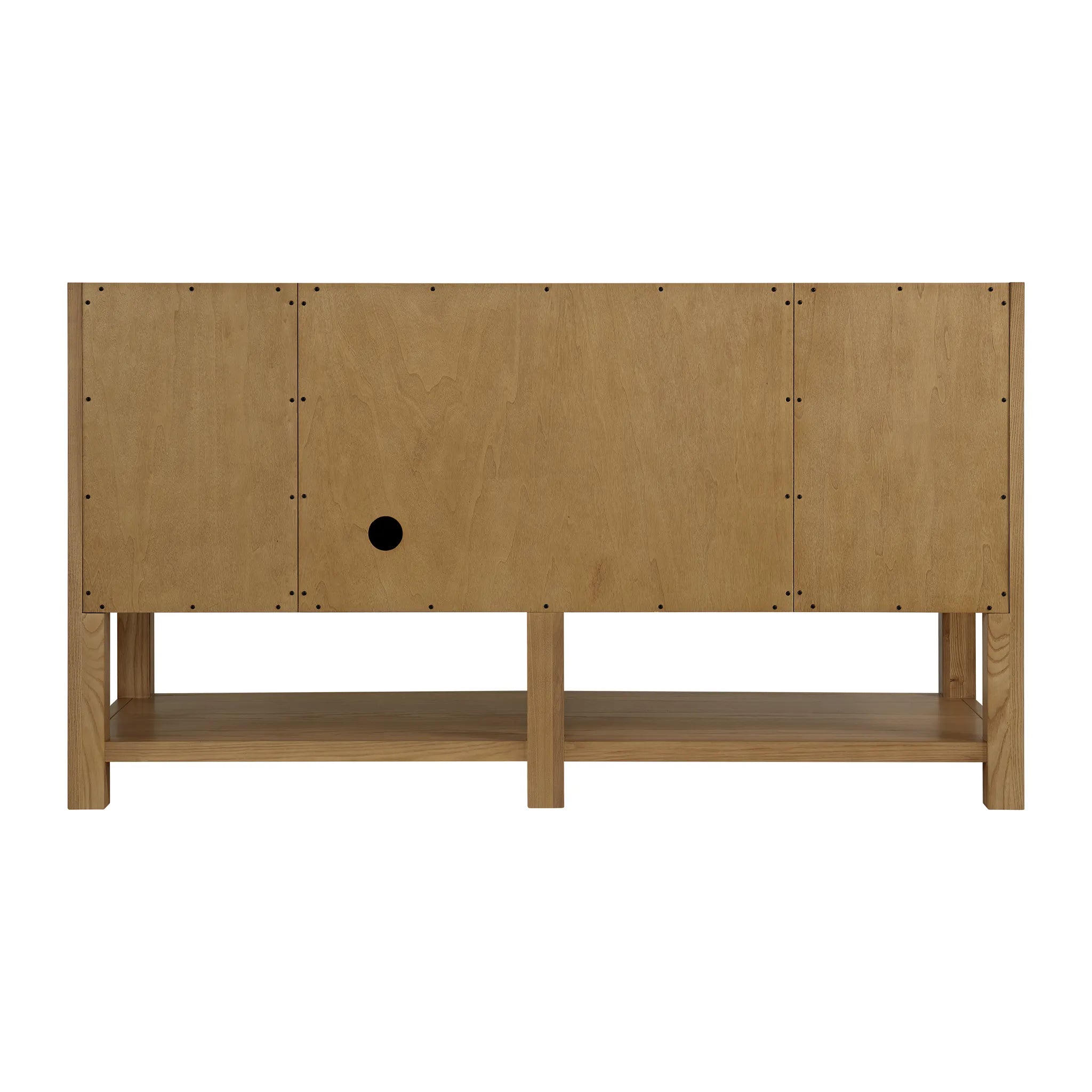 60" Breckenridge Single Vanity in Light Natural Oak-Cabinet Only-Not Available image 3