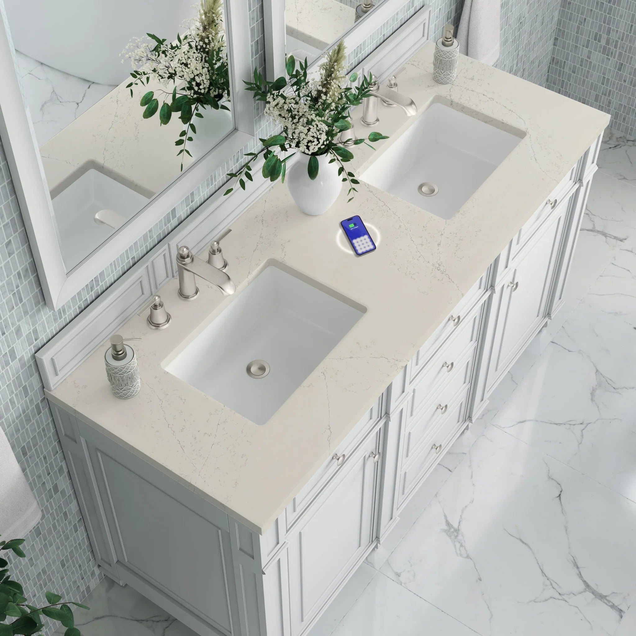 60-bristol-double-vanity-in-bright-white-w-freepower-wireless-charger-by-james-martin-vanities-siberian-silestone image 8
