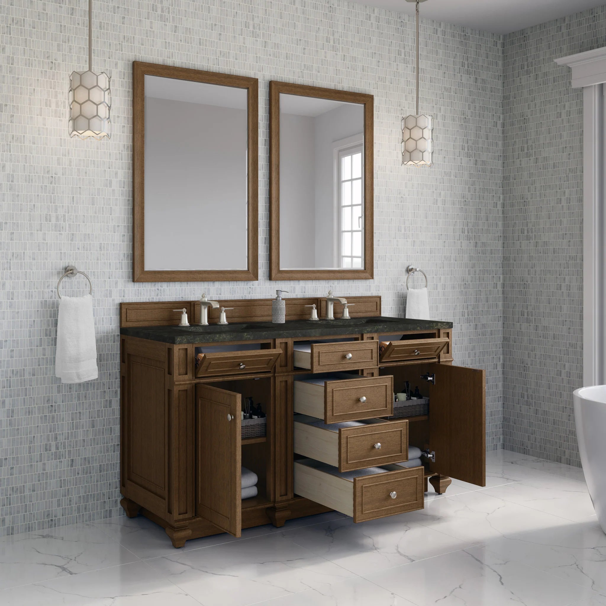 60-bristol-double-vanity-in-saddle-brown-by-james-martin-vanities-phantome-eclos-zero-silica image 4