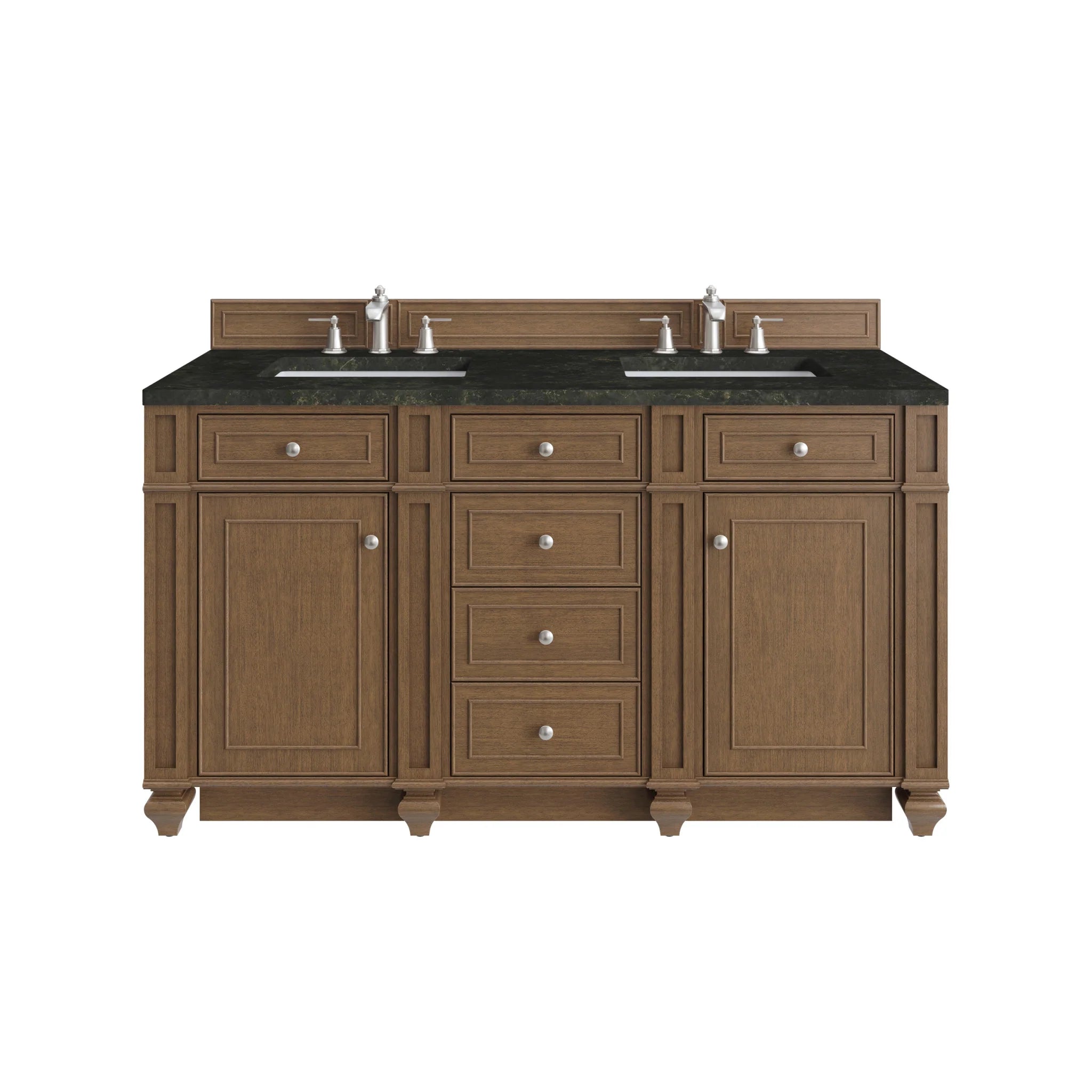 60-bristol-double-vanity-in-saddle-brown-by-james-martin-vanities-phantome-eclos-zero-silica image