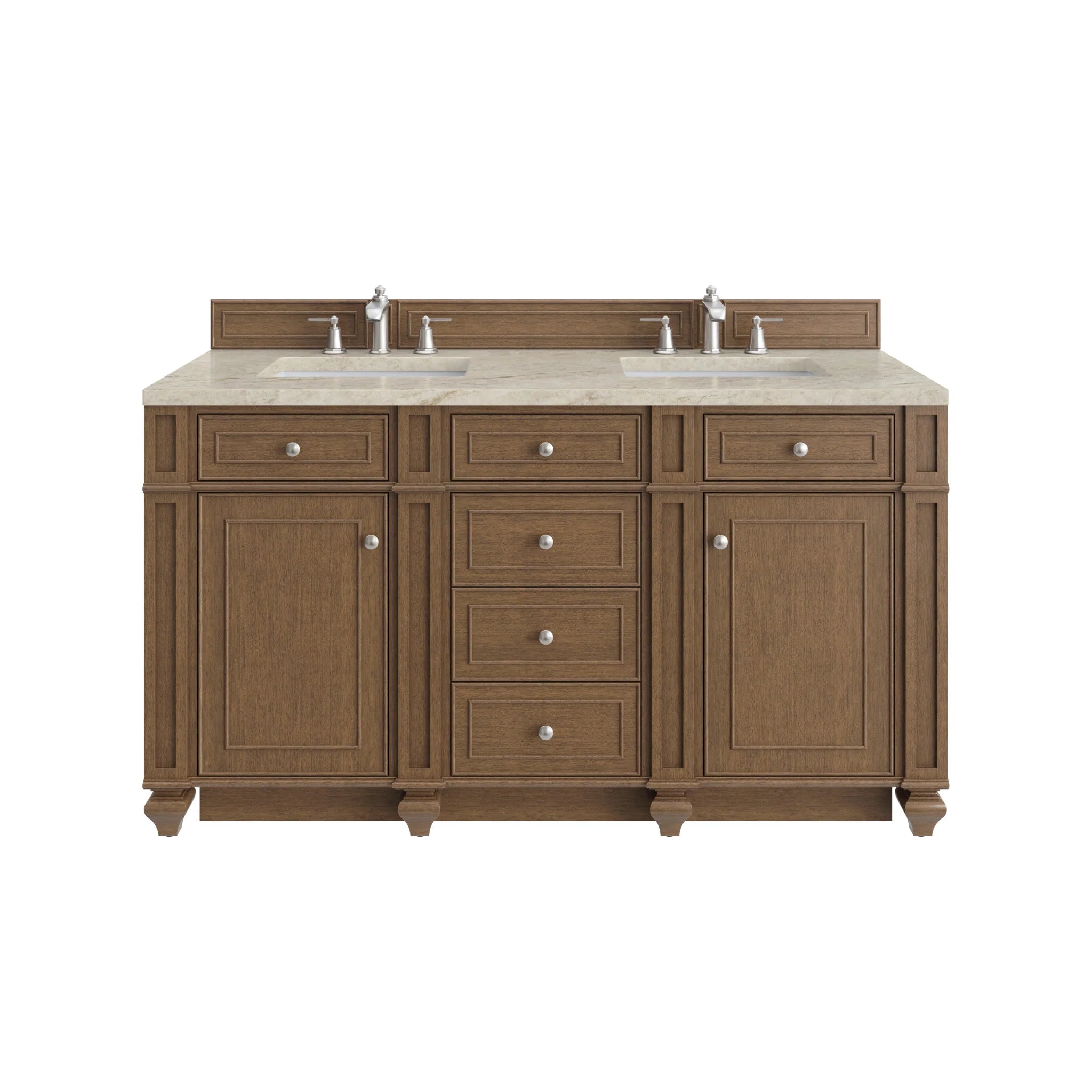 60-bristol-double-vanity-in-saddle-brown-by-james-martin-vanities-tajnar-eclos-zero-silica image