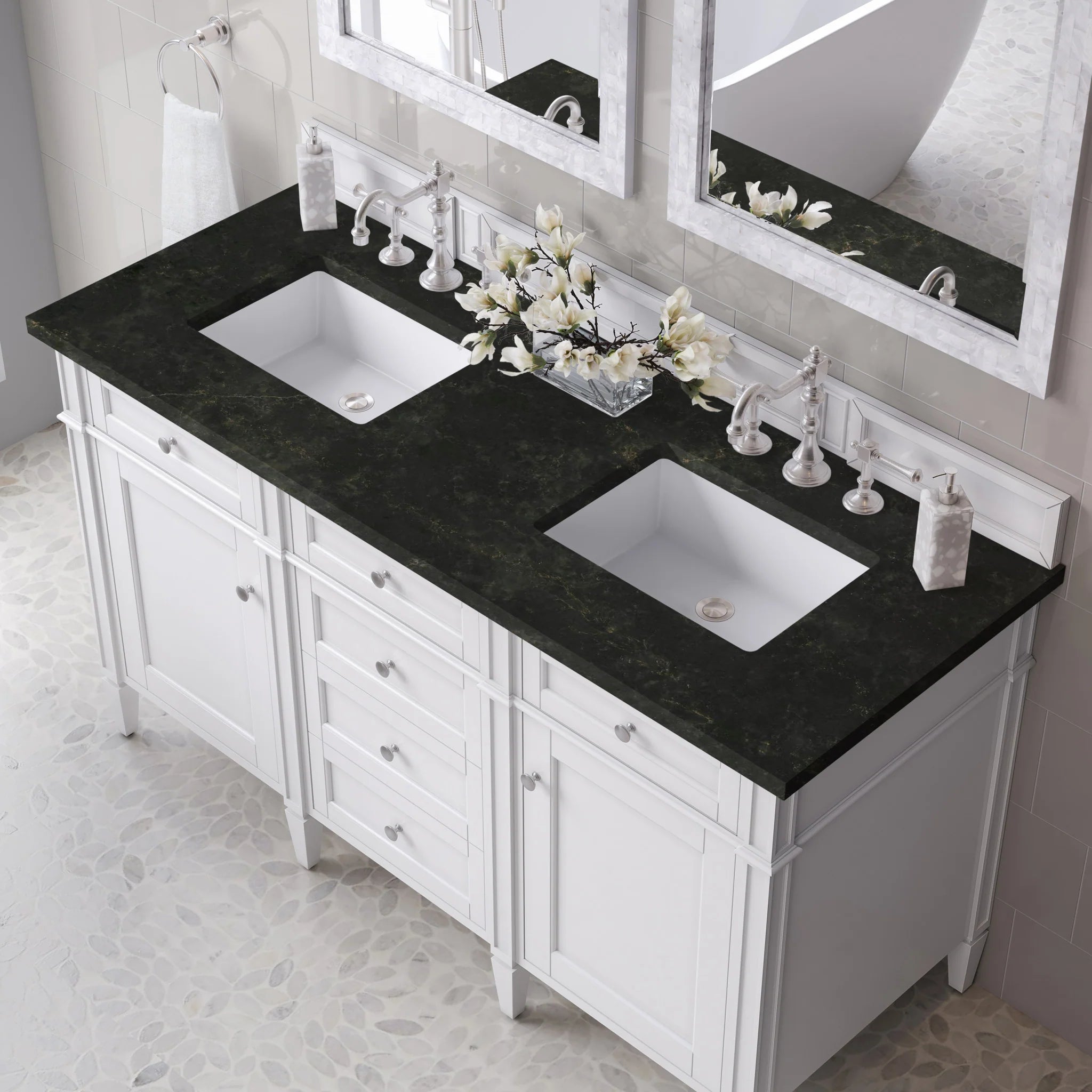 60-brittany-double-vanity-in-bright-white-vanity-by-james-martin-vanities-phantome-eclos-zero-silica image 5