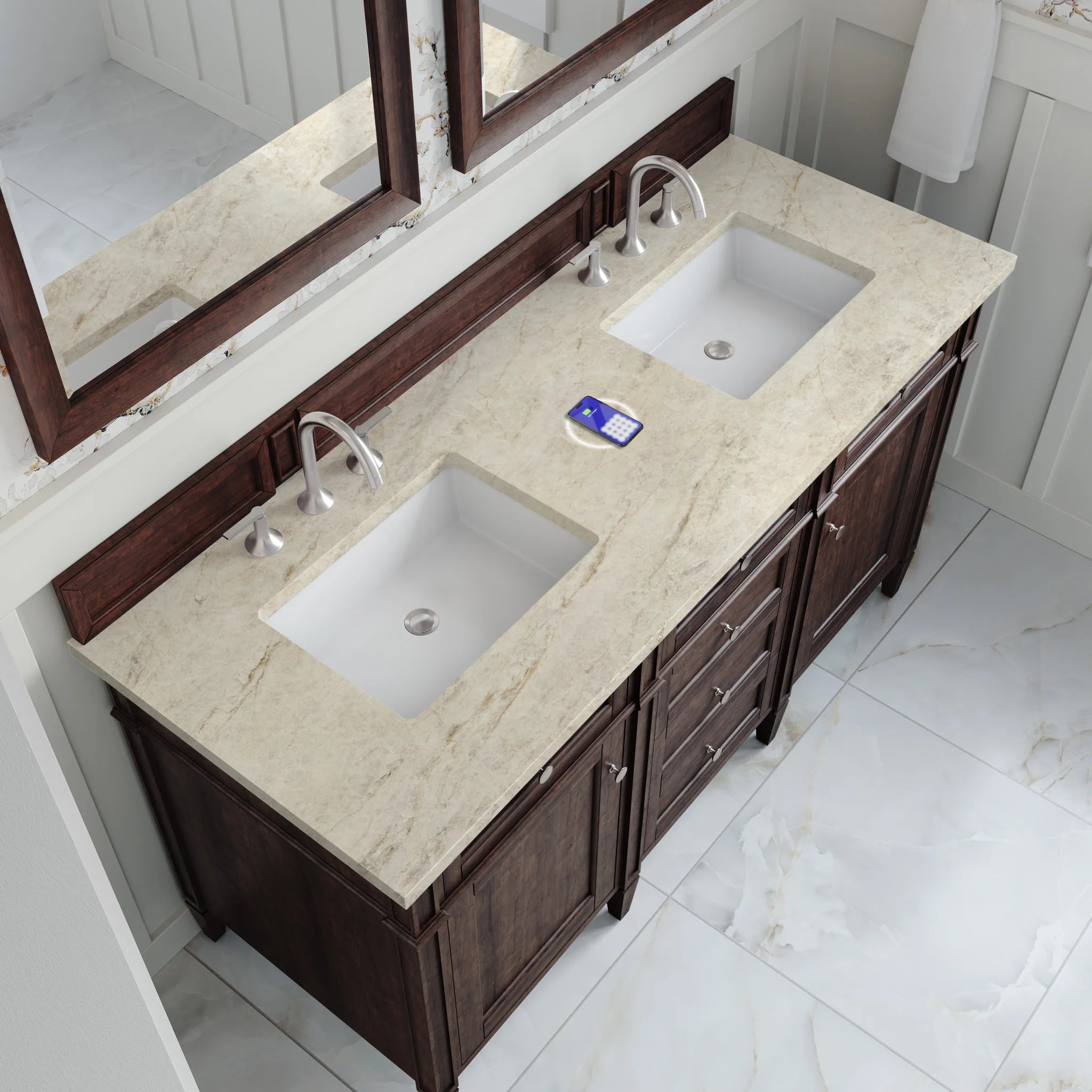 60-brittany-double-vanity-in-burnished-mahogany-w-freepower-wireless-charger-by-james-martin-vanities-tajnar-eclos-zero-silica image 7
