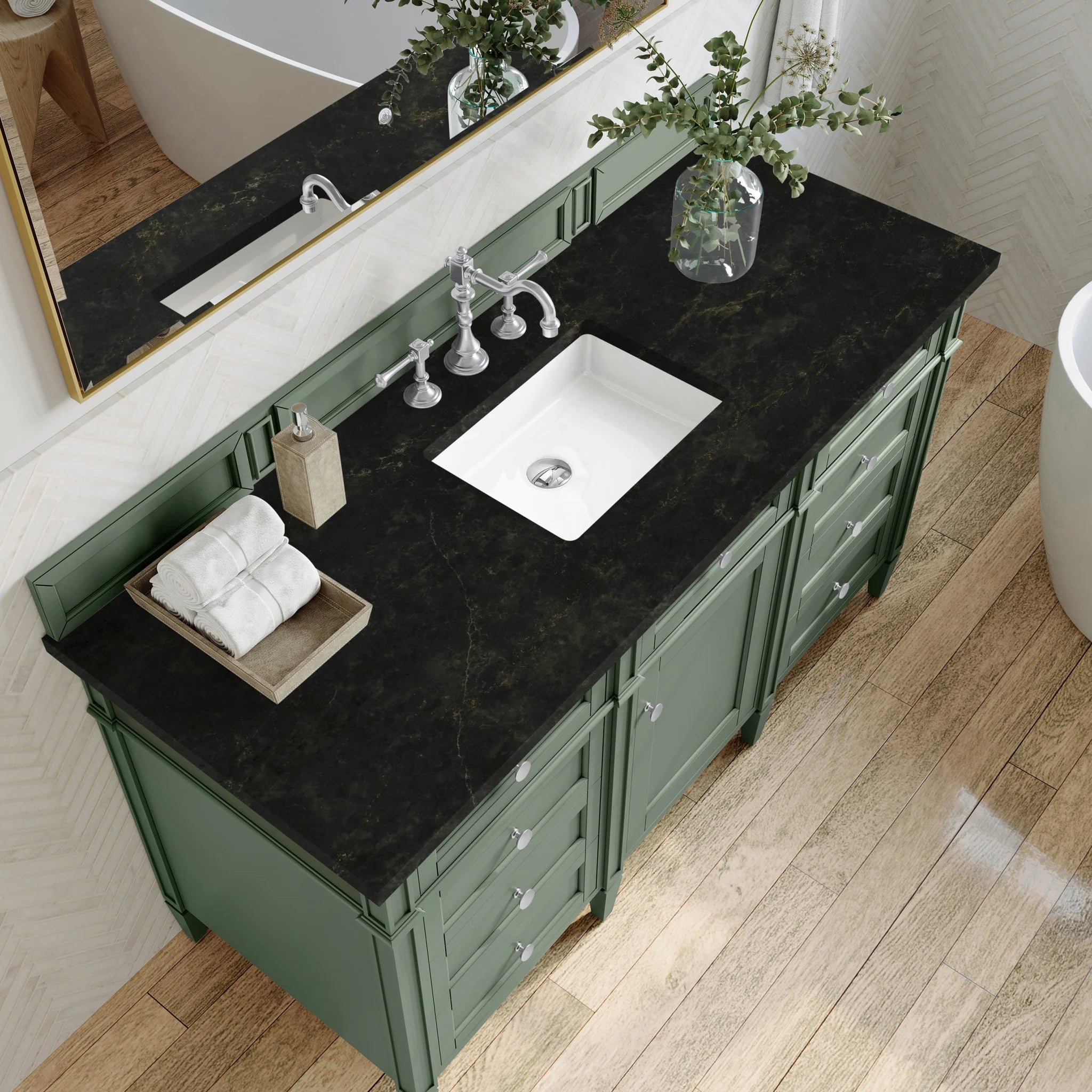 60-brittany-single-vanity-in-smokey-celadon-by-james-martin-vanities-phantome-eclos-zero-silica image 6