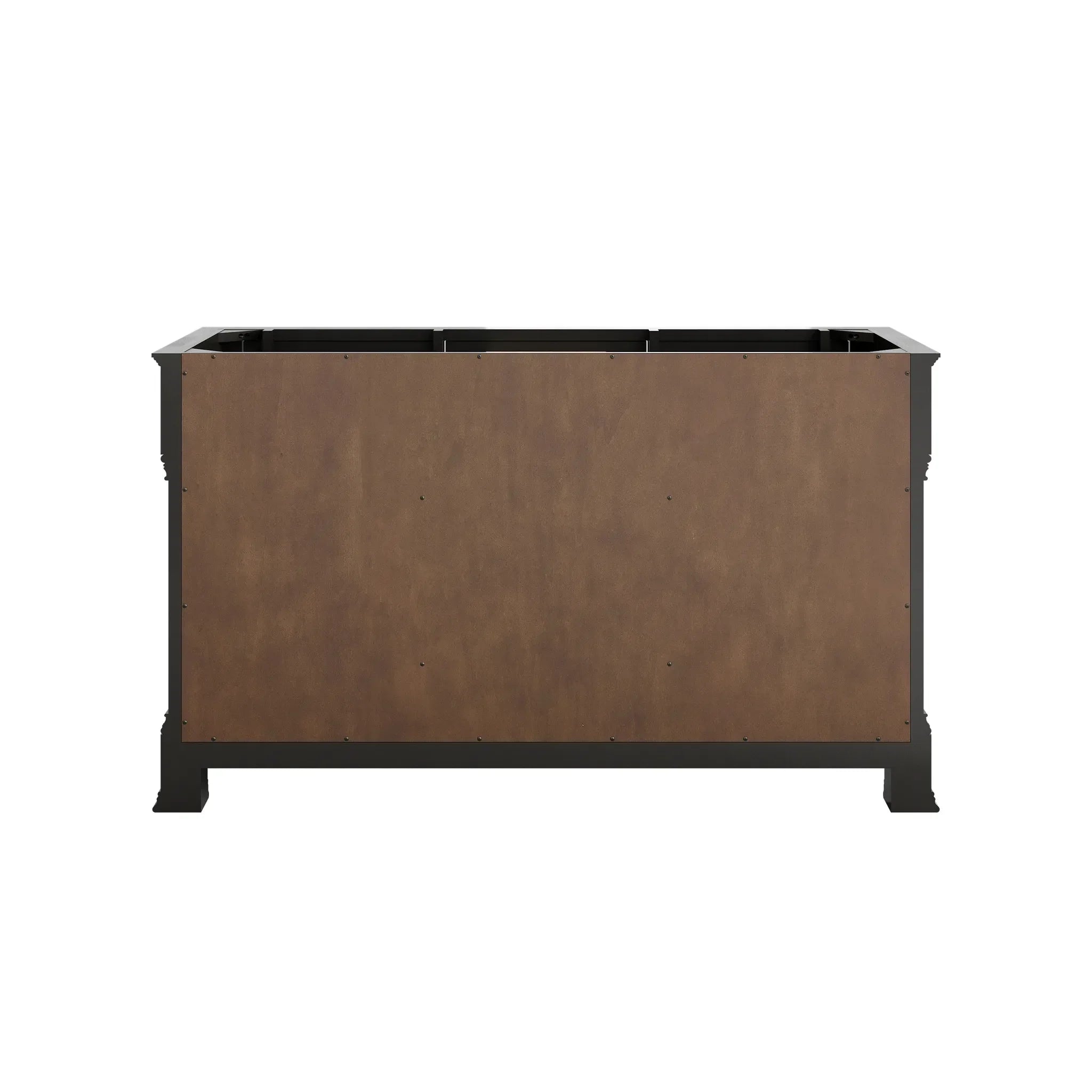 60" Brookfield Double Vanity in Black Onyx w/FreePower Wireless Charger-Parisien Bleu Silestone-8" Widespread image 11