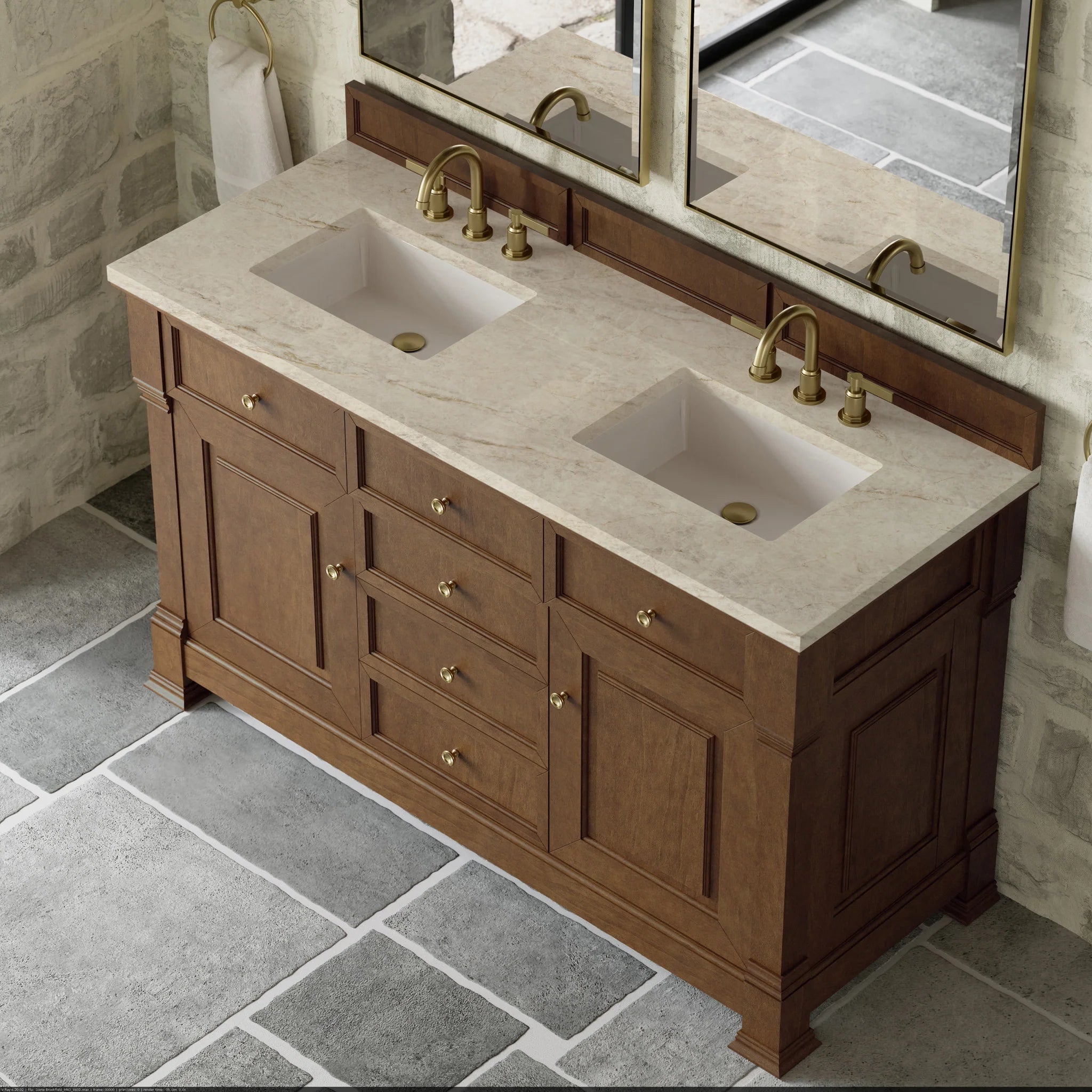 60-brookfield-double-vanity-in-honey-oak-by-james-martin-vanities-tajnar-eclos-zero-silica image 10