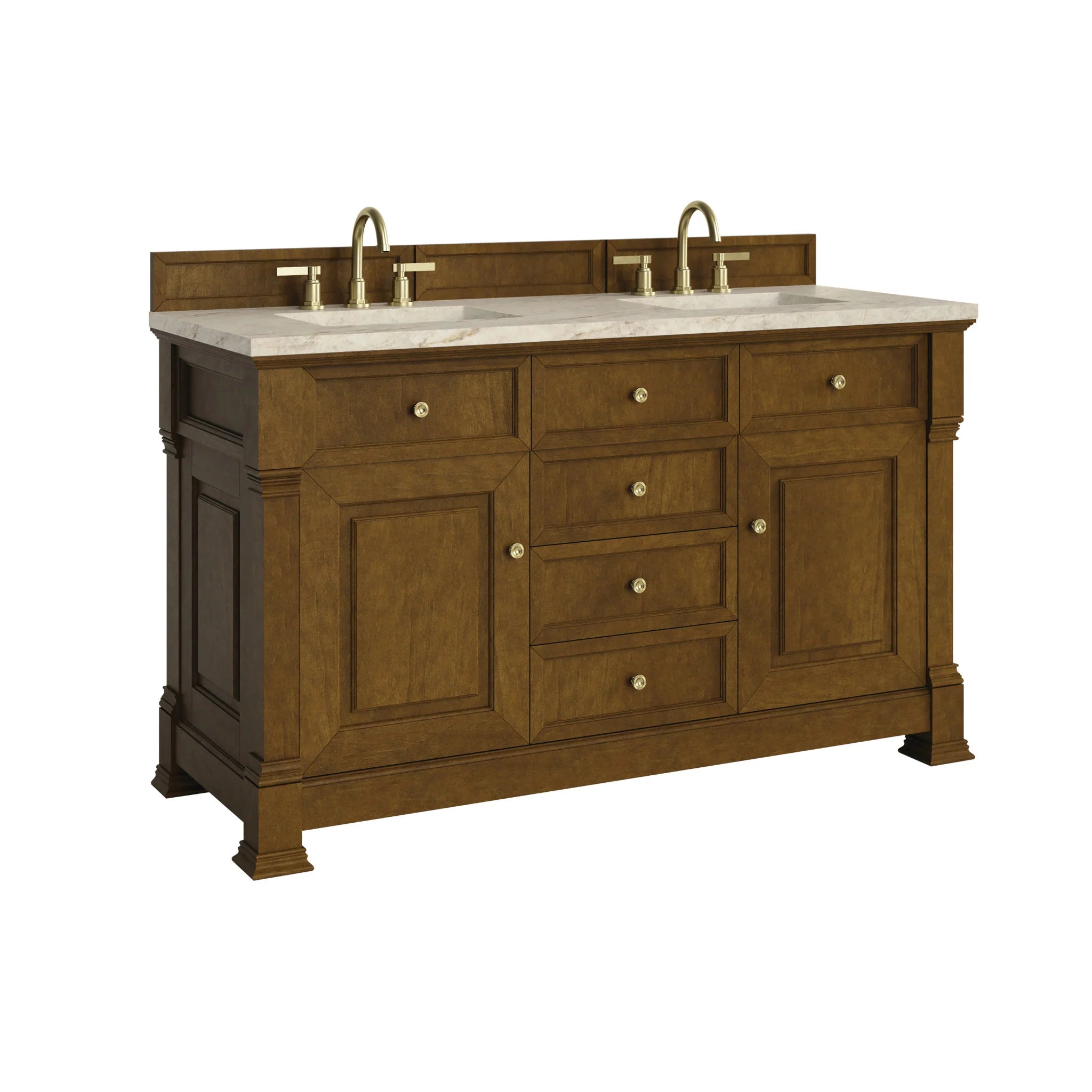60-brookfield-double-vanity-in-honey-oak-by-james-martin-vanities-tajnar-eclos-zero-silica image 3