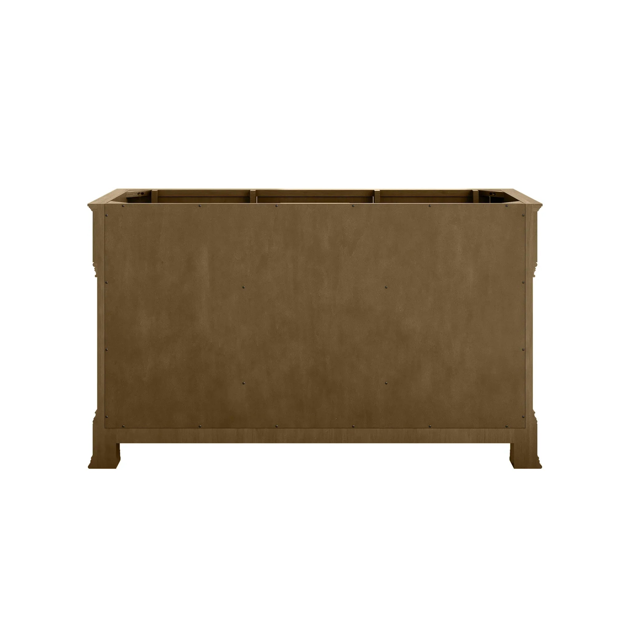60" Brookfield Double Vanity in Honey Oak-Lime Delight Silestone-8" Widespread image 8