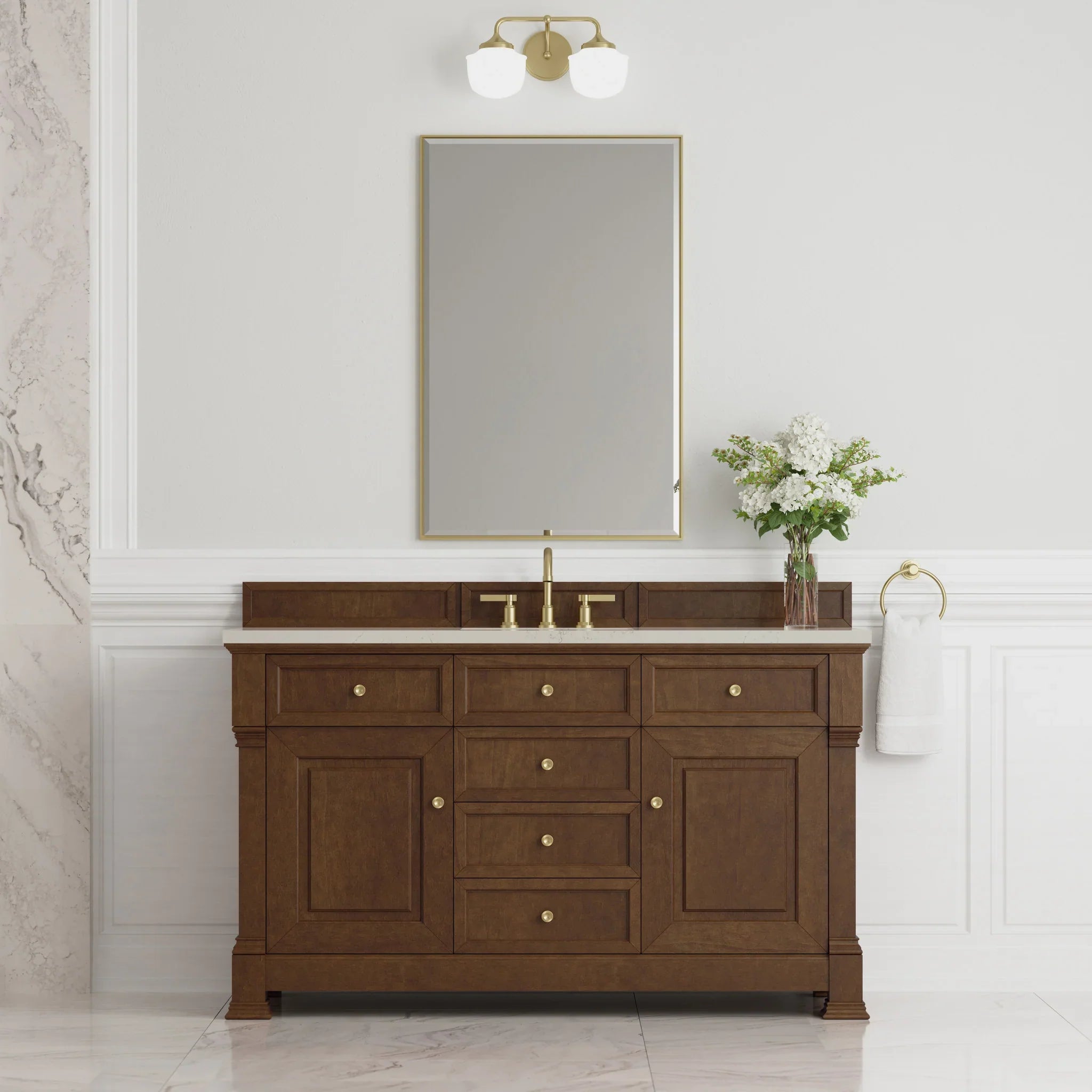 60-brookfield-single-vanity-in-honey-oak-w-freepower-wireless-charger-by-james-martin-vanities-siberian-silestone image 8