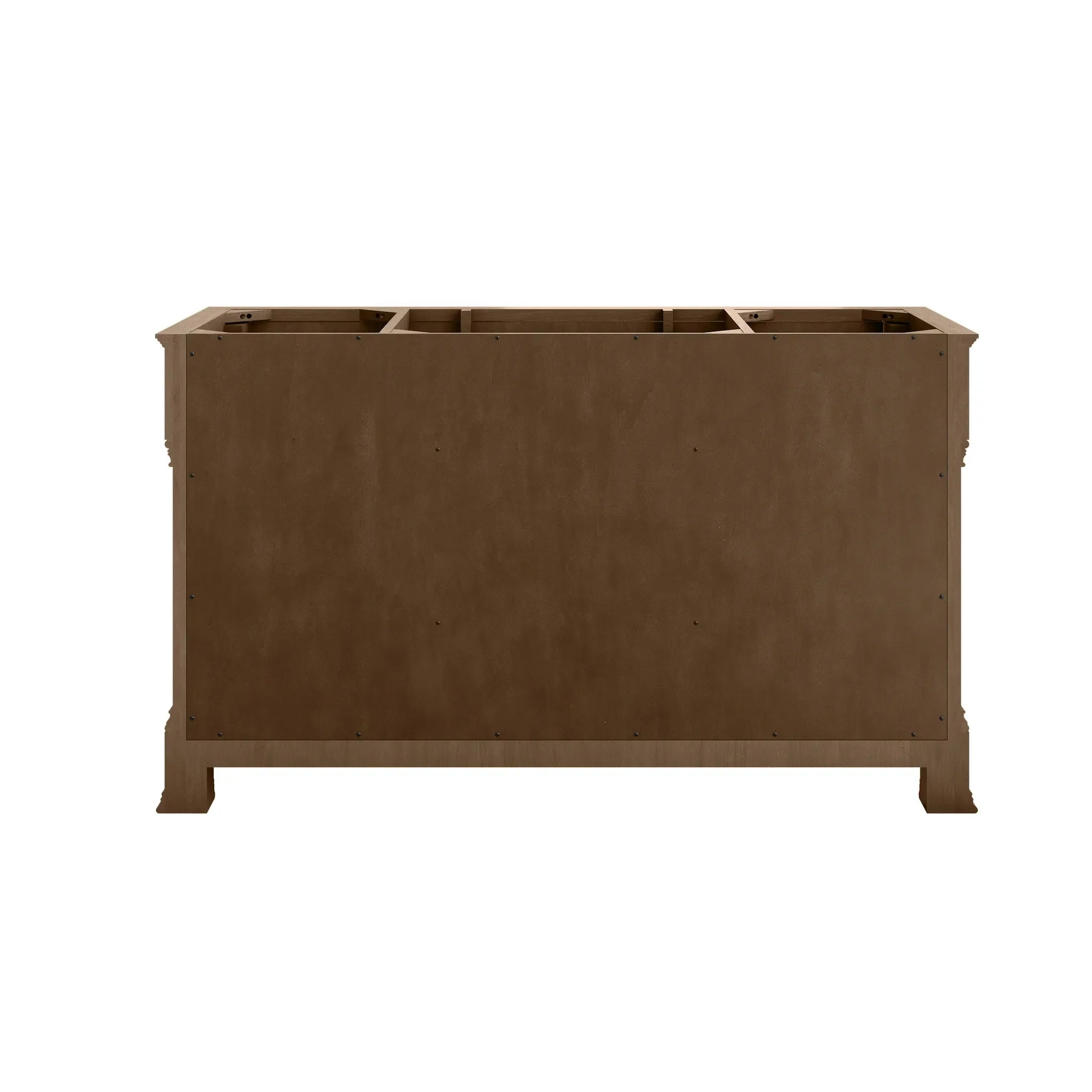 60" Brookfield Single Vanity in Pecan-Charcoal Soapstone Silestone-8" Widespread image 8
