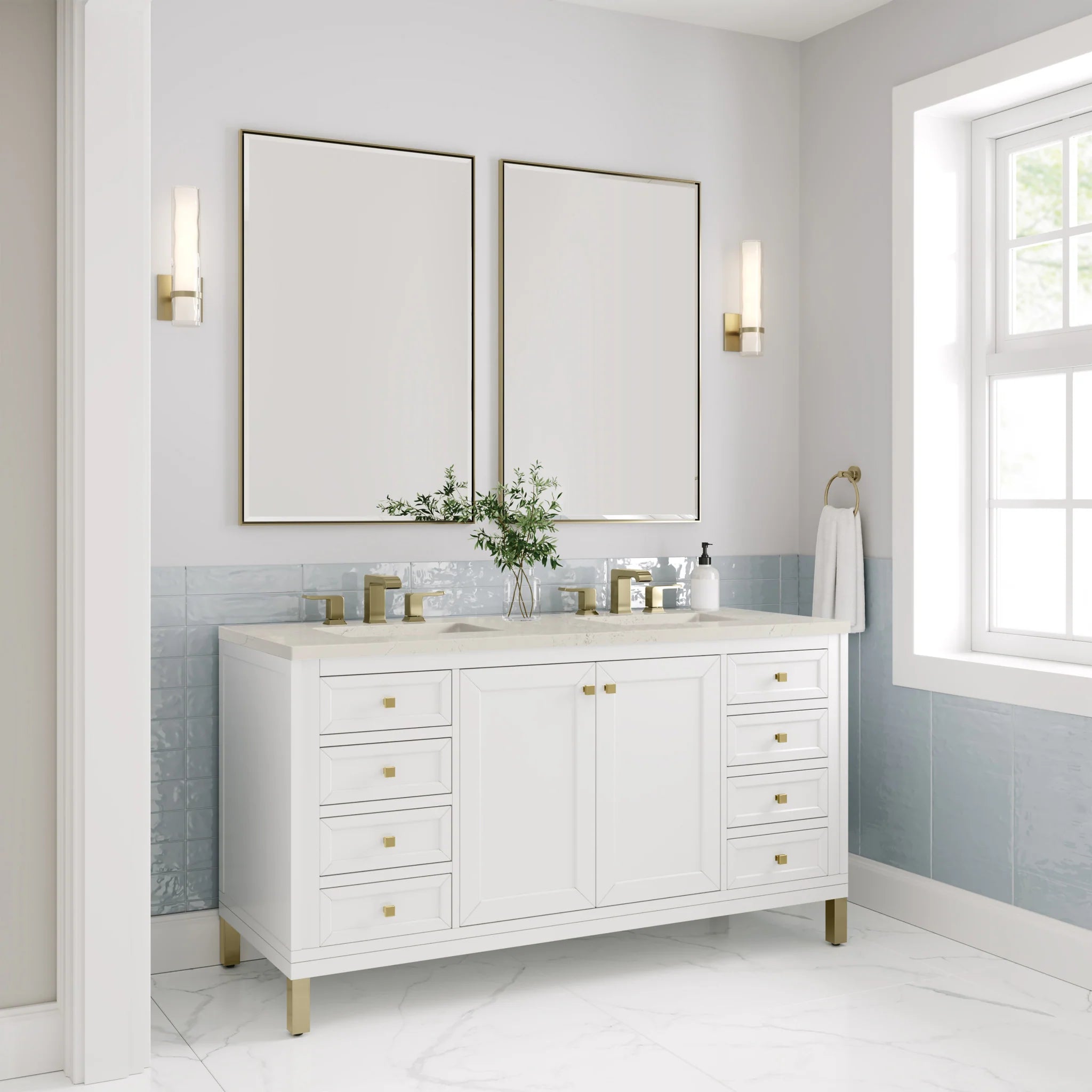60-chicago-double-vanity-in-glossy-white-w-freepower-wireless-charger-by-james-martin-vanities-siberian-silestone image 18