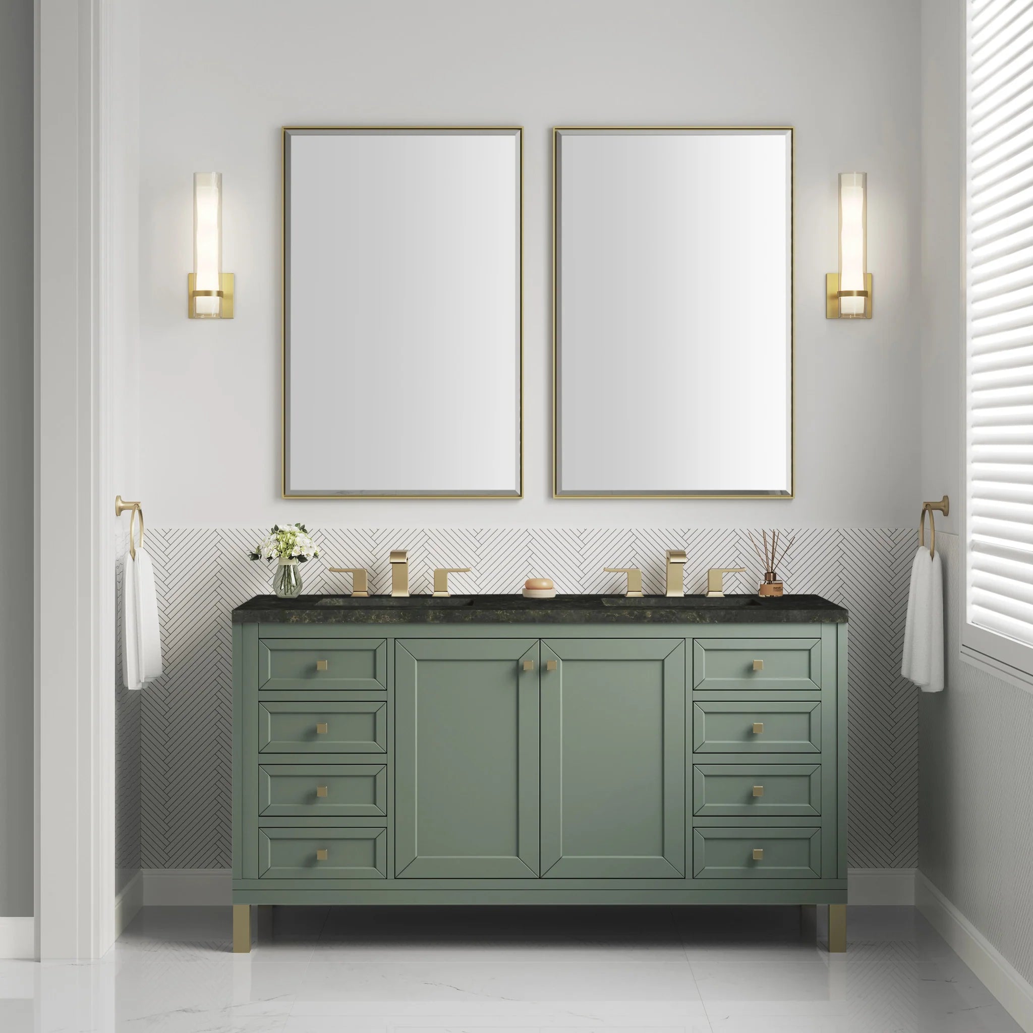 60-chicago-double-vanity-in-smokey-celadon-by-james-martin-vanities-phantome-eclos-zero-silica image 4