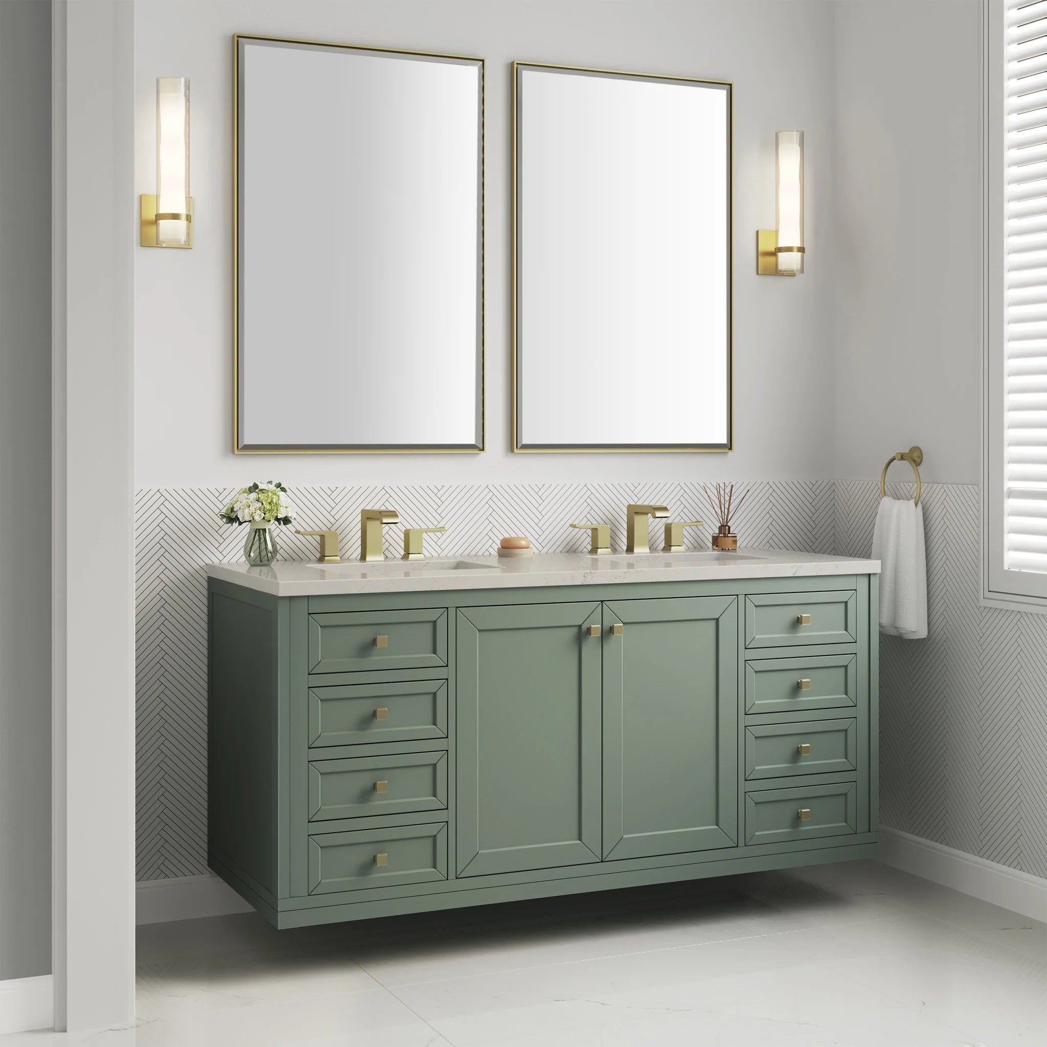 60-chicago-double-vanity-in-smokey-celadon-by-james-martin-vanities-siberian-silestone image 7