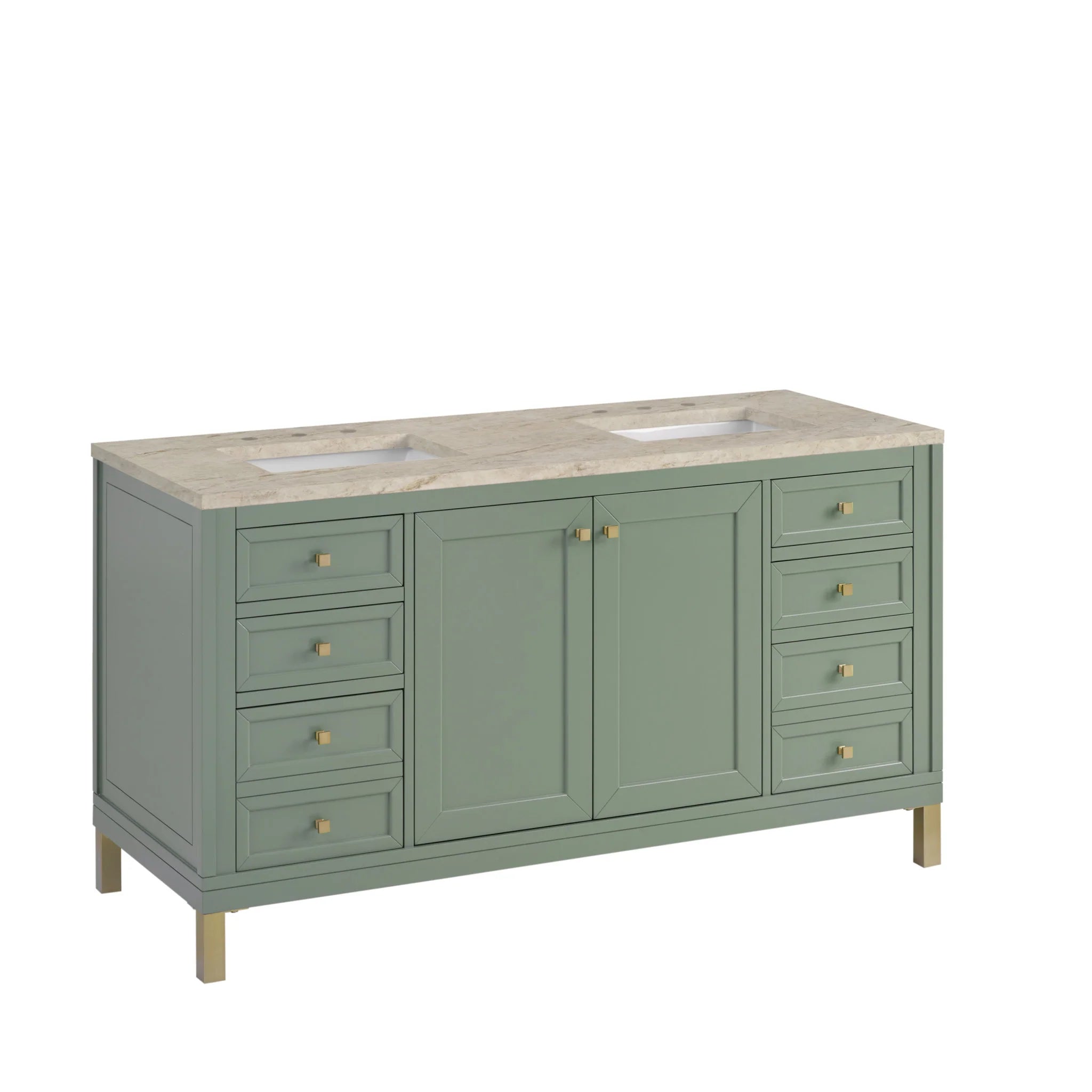 60-chicago-double-vanity-in-smokey-celadon-by-james-martin-vanities-tajnar-eclos-zero-silica image 2