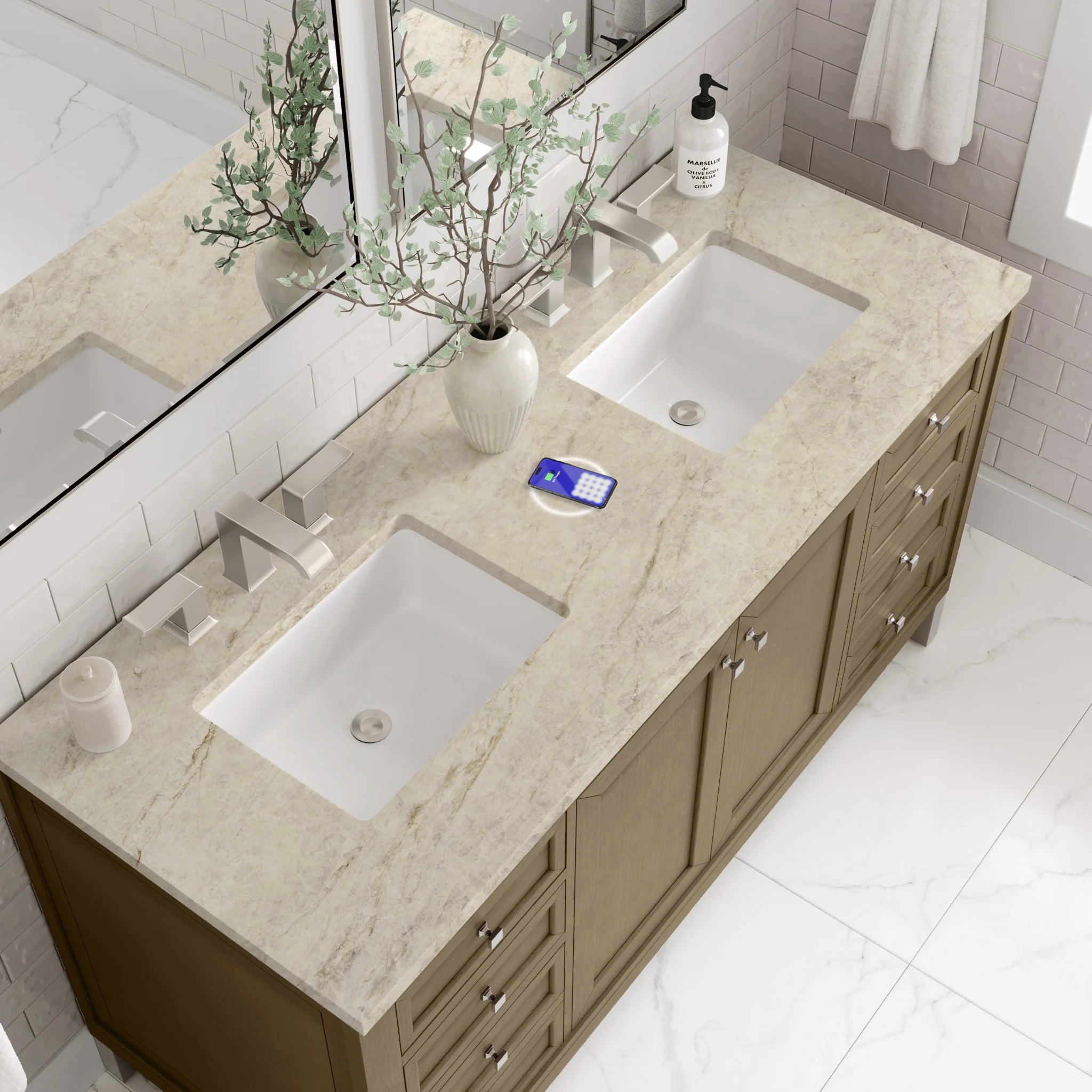 60-chicago-double-vanity-in-walnut-whisper-w-freepower-wireless-charger-by-james-martin-vanities-tajnar-eclos-zero-silica image 21