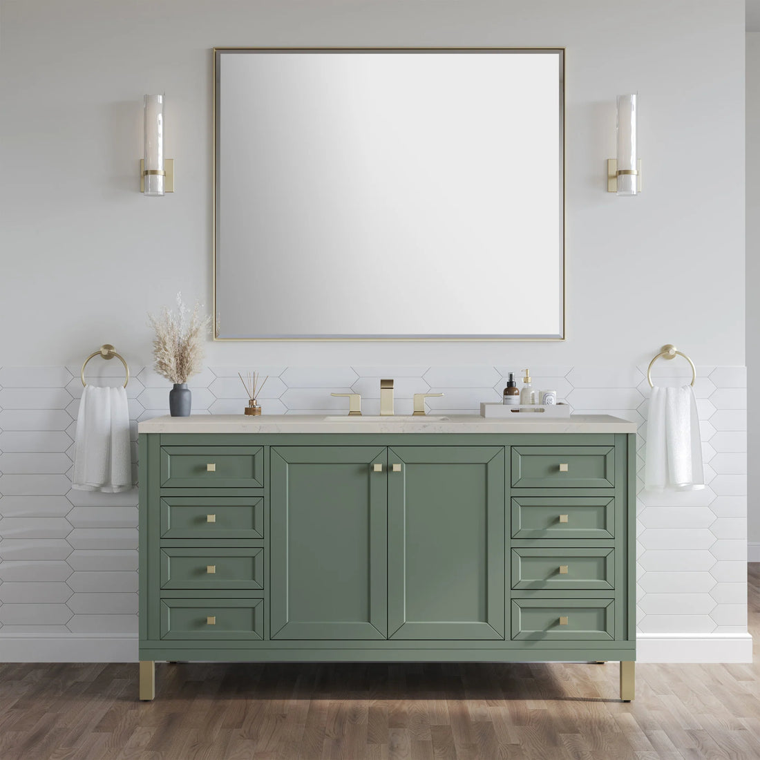 60-chicago-single-vanity-in-smokey-celadon-w-freepower-wireless-charger-by-james-martin-vanities-siberian-silestone image 4