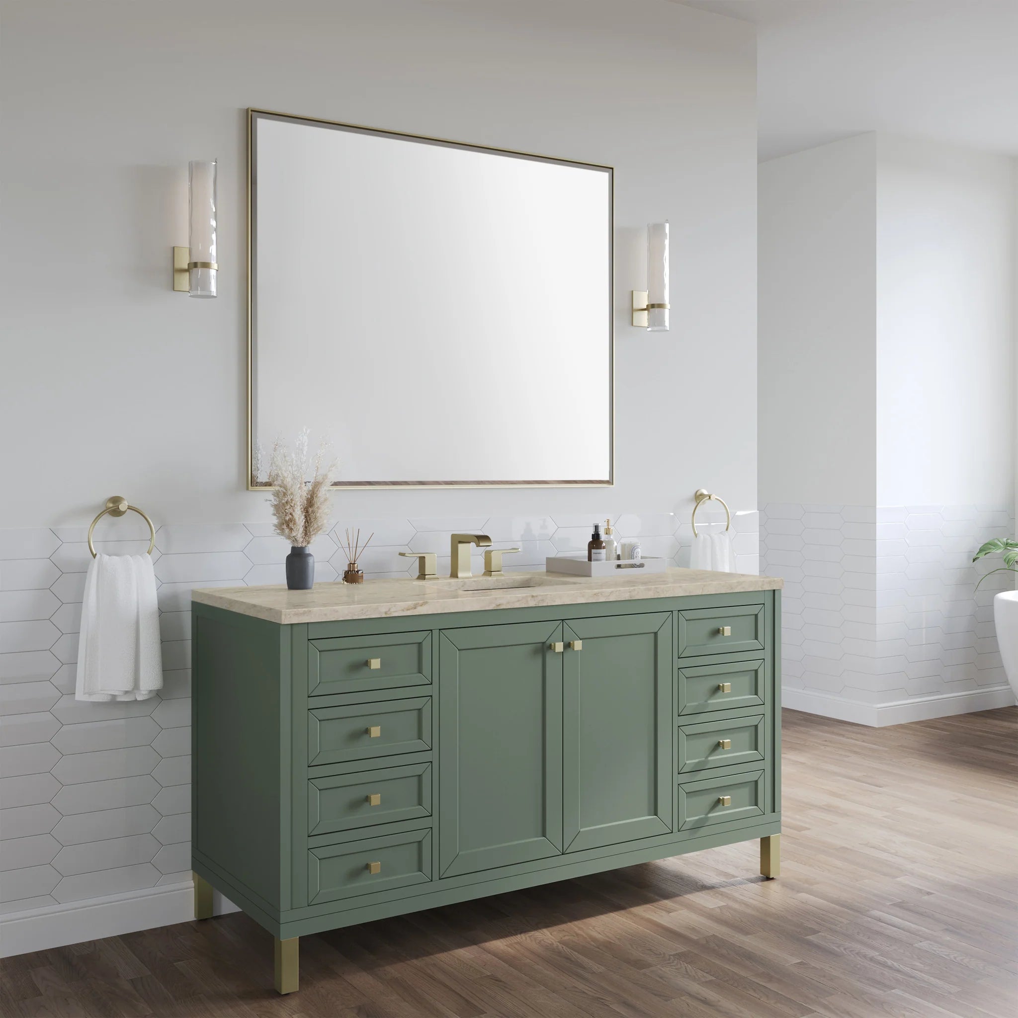 60-chicago-single-vanity-in-smokey-celadon-w-freepower-wireless-charger-by-james-martin-vanities-tajnar-eclos-zero-silica image 6