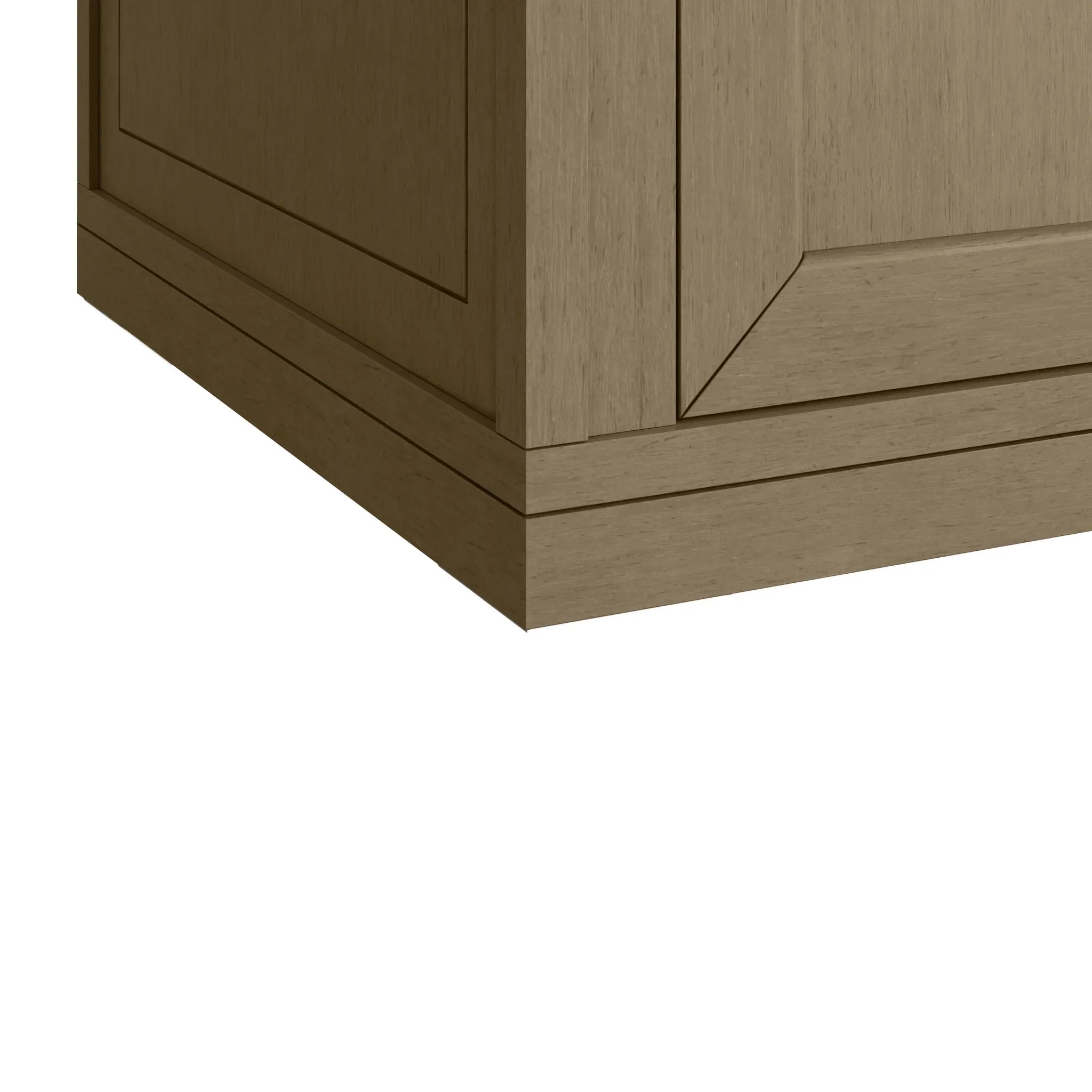 60" Chicago Single Vanity in Walnut Whisper-Carrara White Marble-8" Widespread image 21